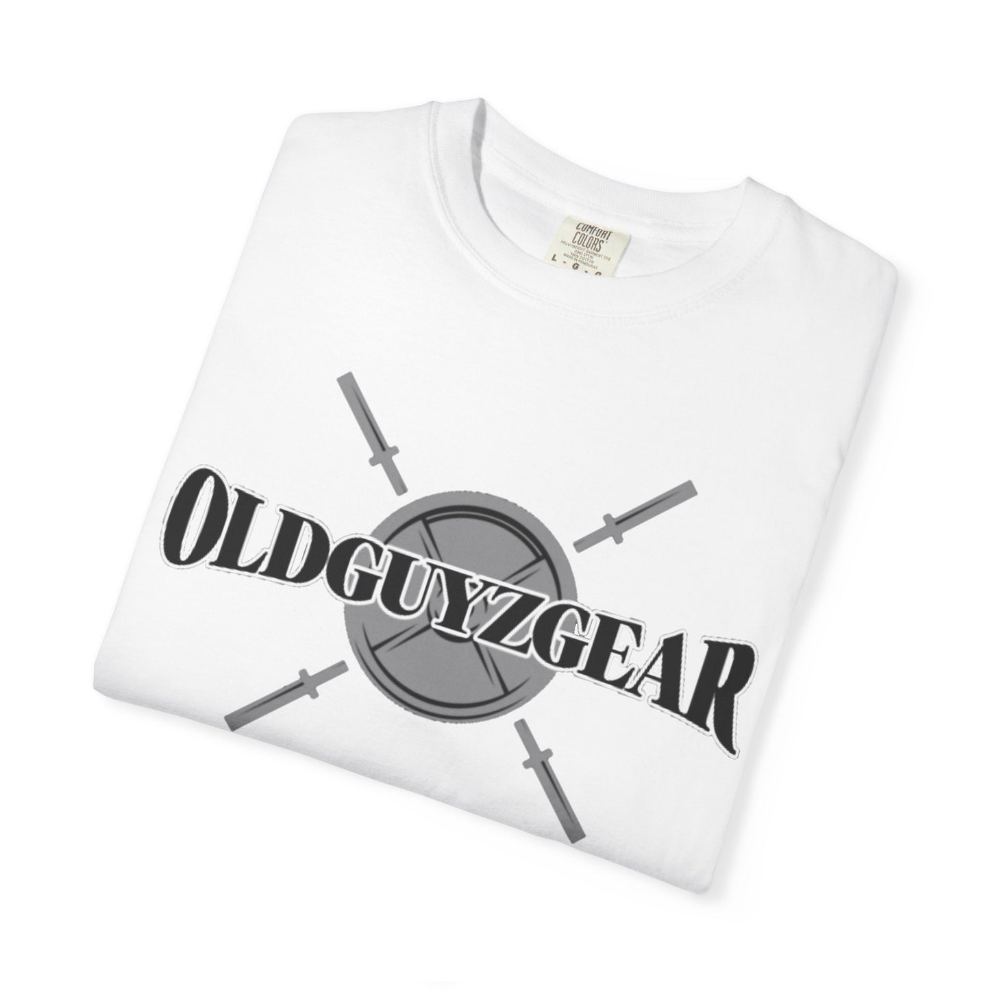 OldGuyzGear Logo  heavy T-Shirt - Fitness Gym Tee