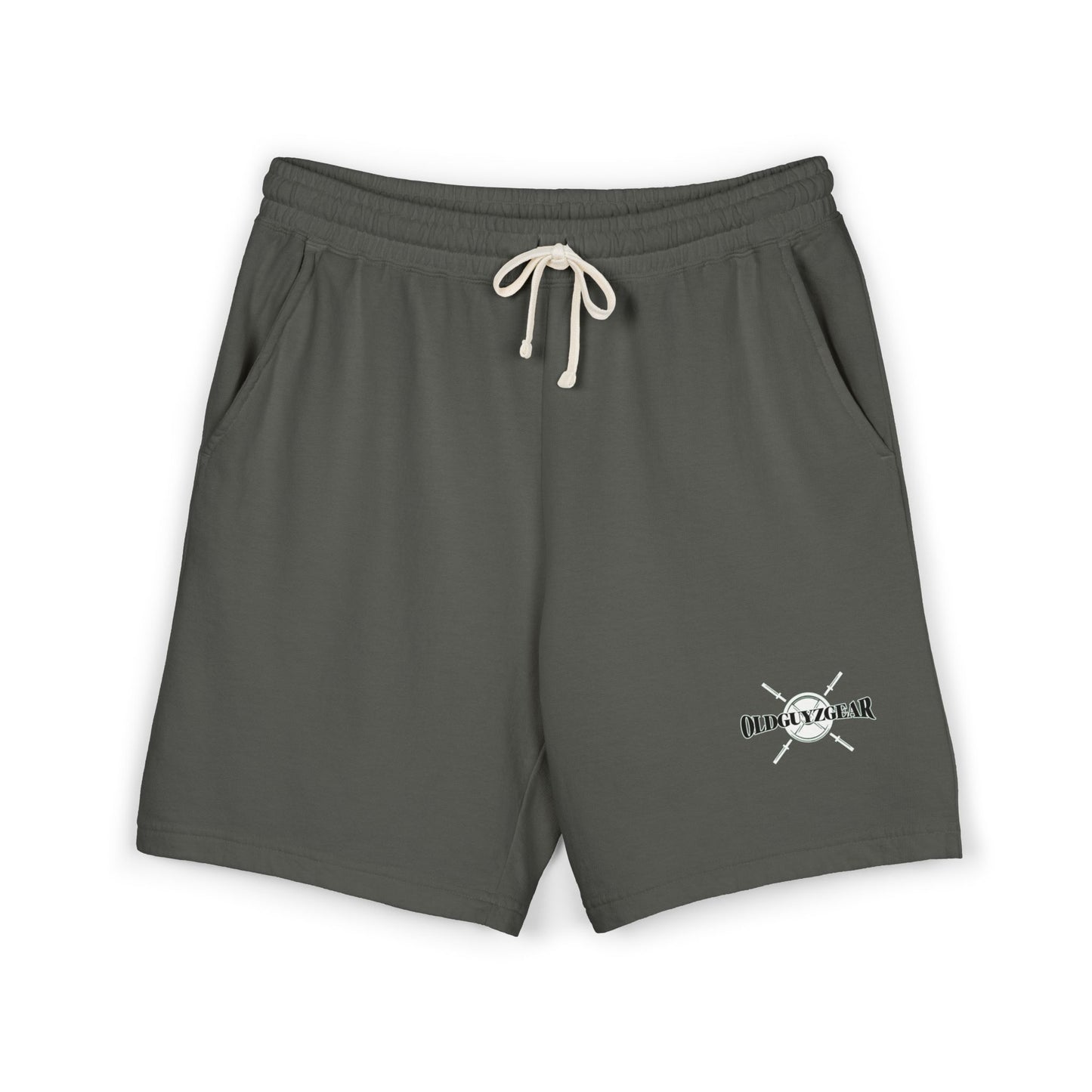 OldGuyzGear logo Lightweight Fleece Sweat Shorts,  Workout Gear,