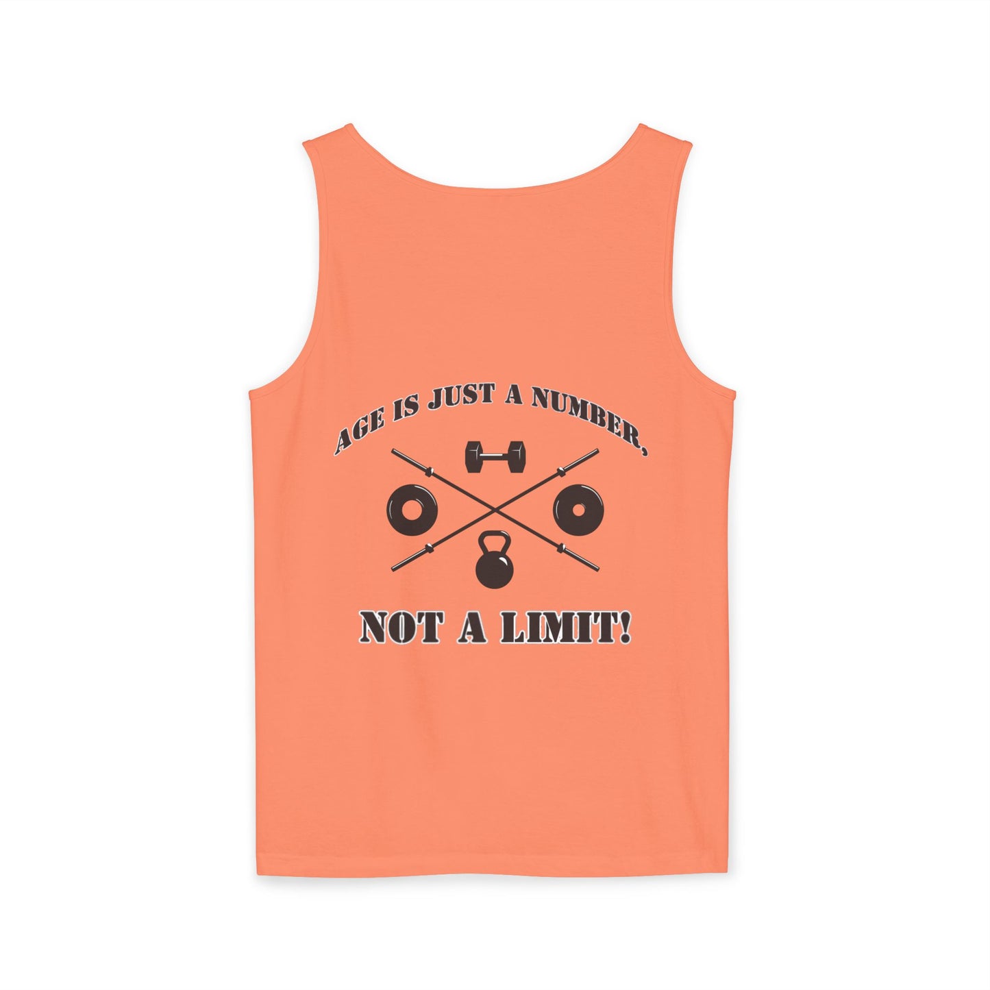 OldGuyzGear "Age is Just a Number, not a Limit" Fitness Tank Top