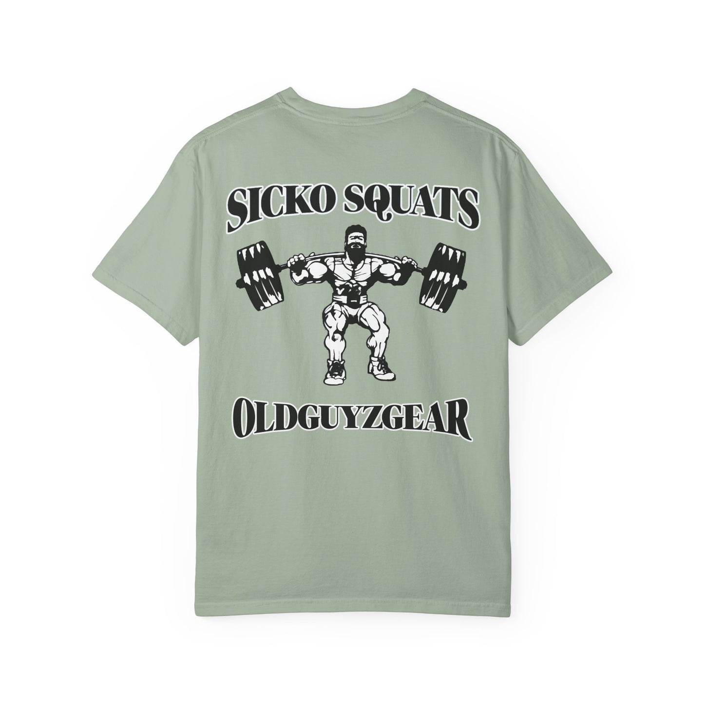 OldGuyzGear "Sicko Squats" T-Shirt — Heavy Tee