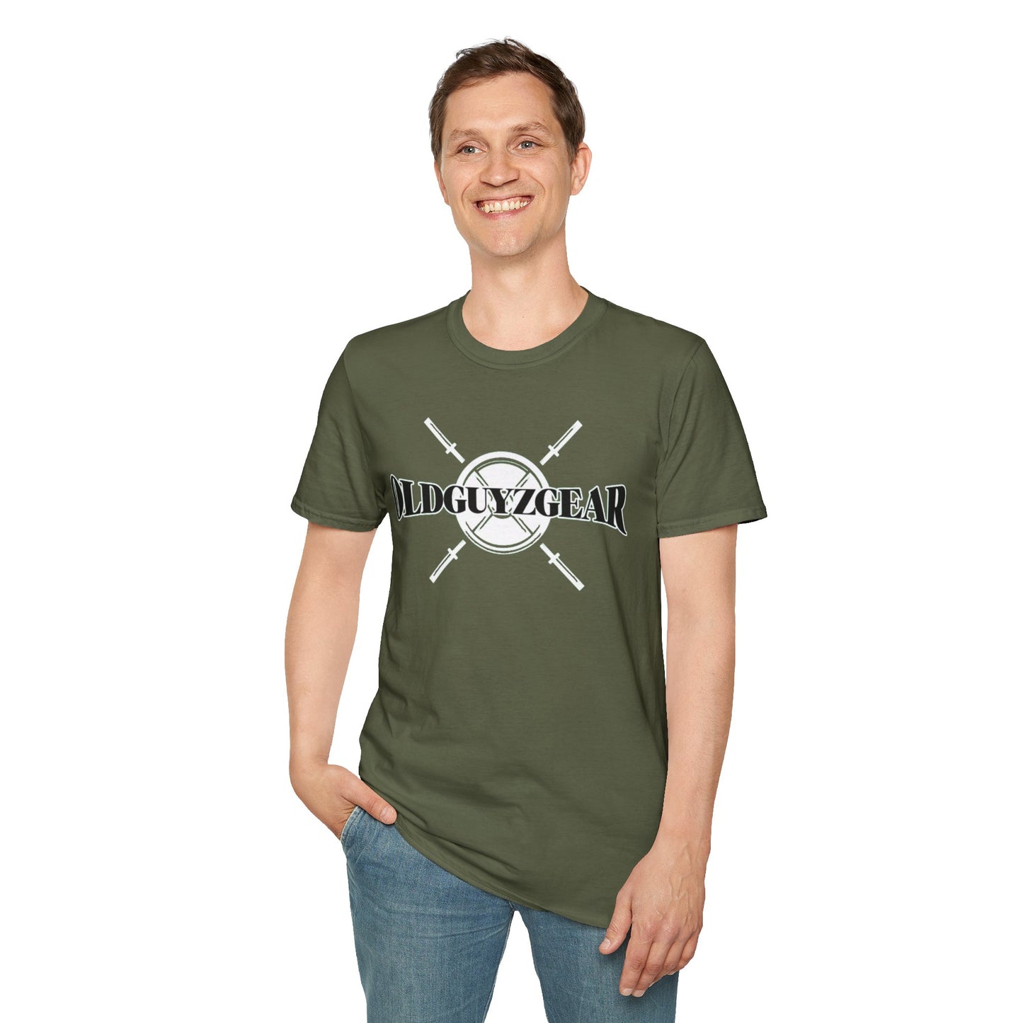 OldGuyzGear Logo Fitness T-Shirt