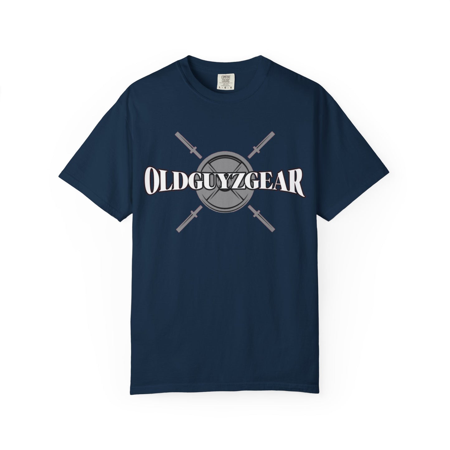 OldGuyzGear Logo  heavy T-Shirt - Fitness Gym Tee
