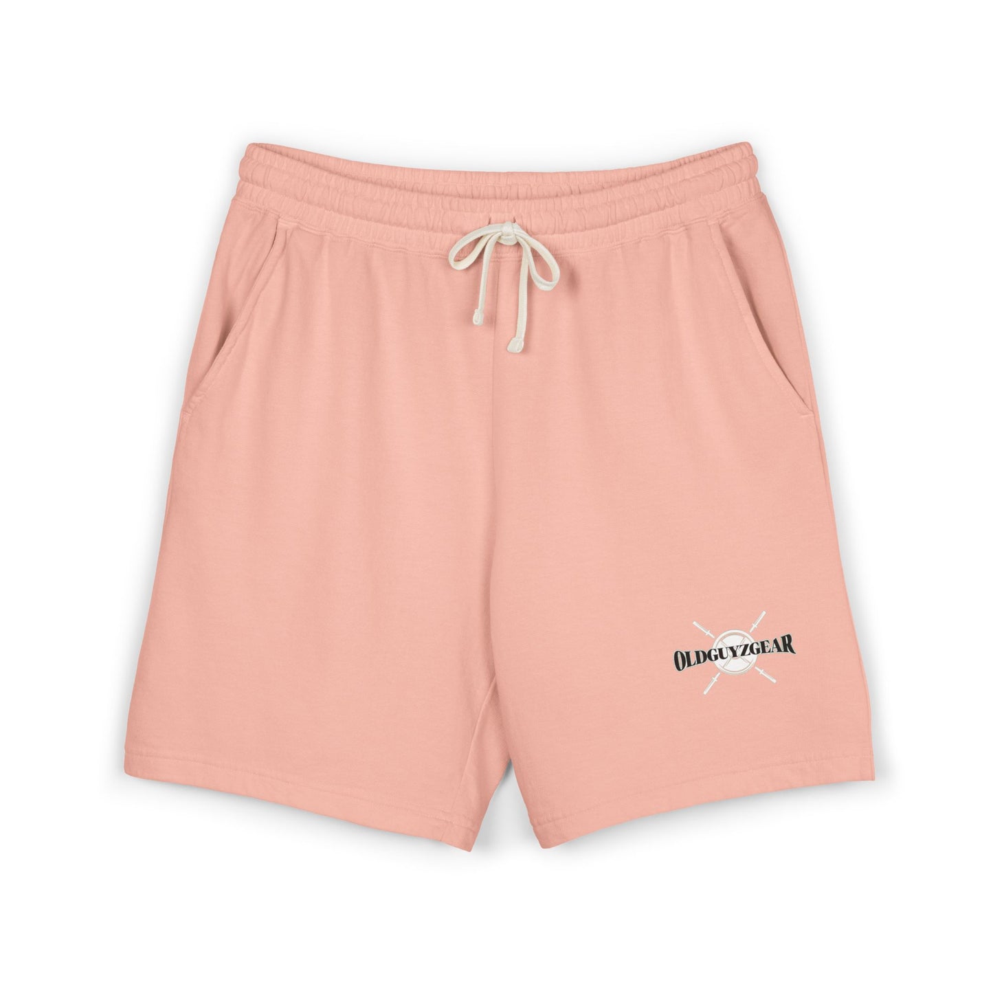 OldGuyzGear logo Lightweight Fleece Sweat Shorts,  Workout Gear,