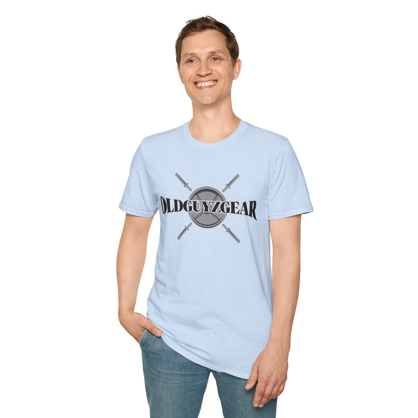 OldGuyzGear Logo Fitness T-Shirt