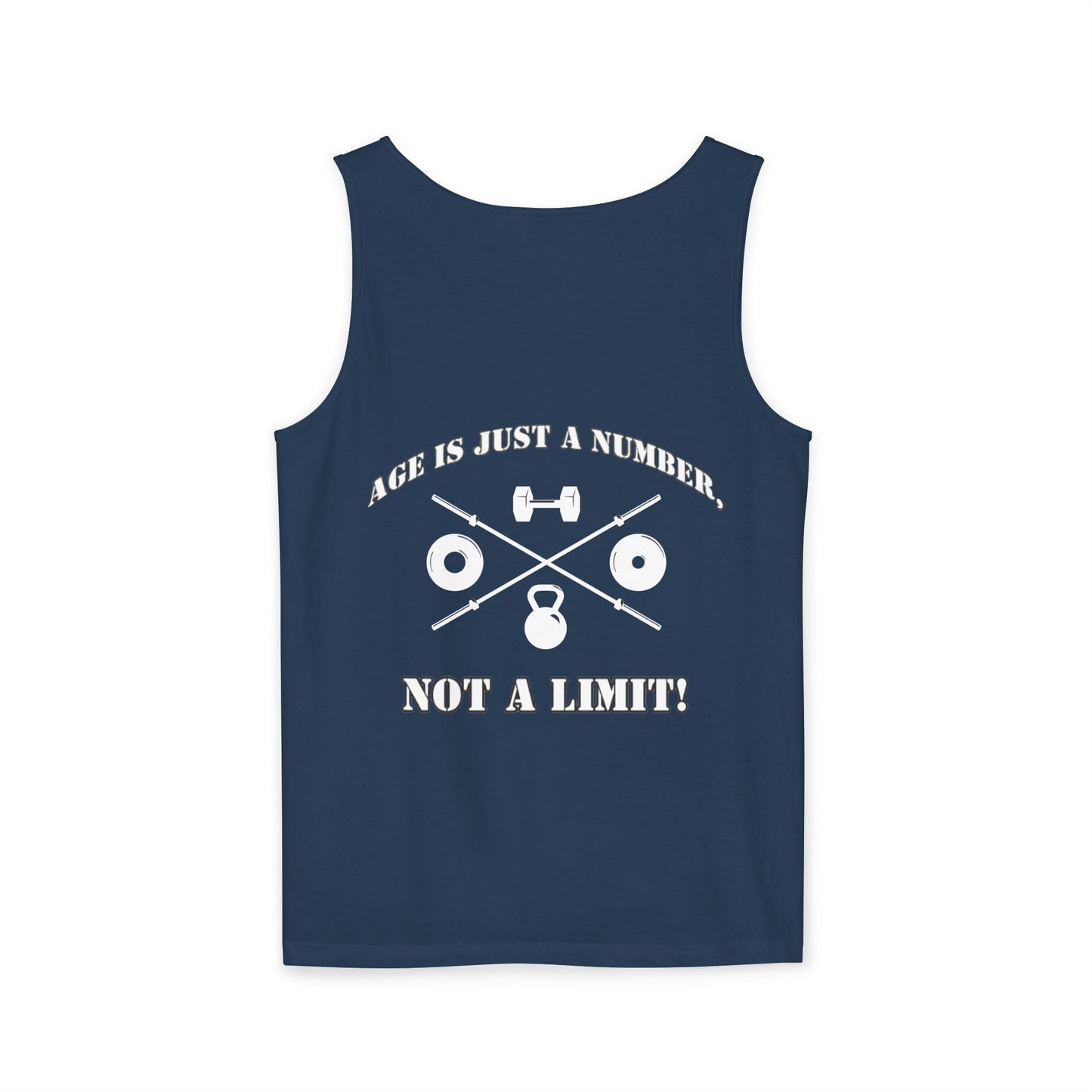 OldGuyzGear "Age is Just a Number, not a Limit" Fitness Tank Top