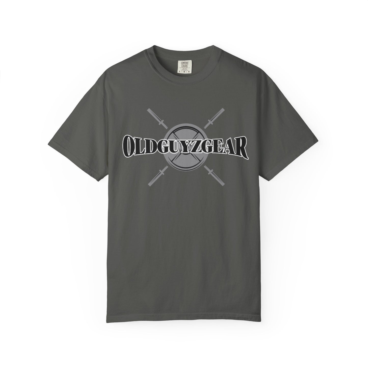 OldGuyzGear Logo  heavy T-Shirt - Fitness Gym Tee