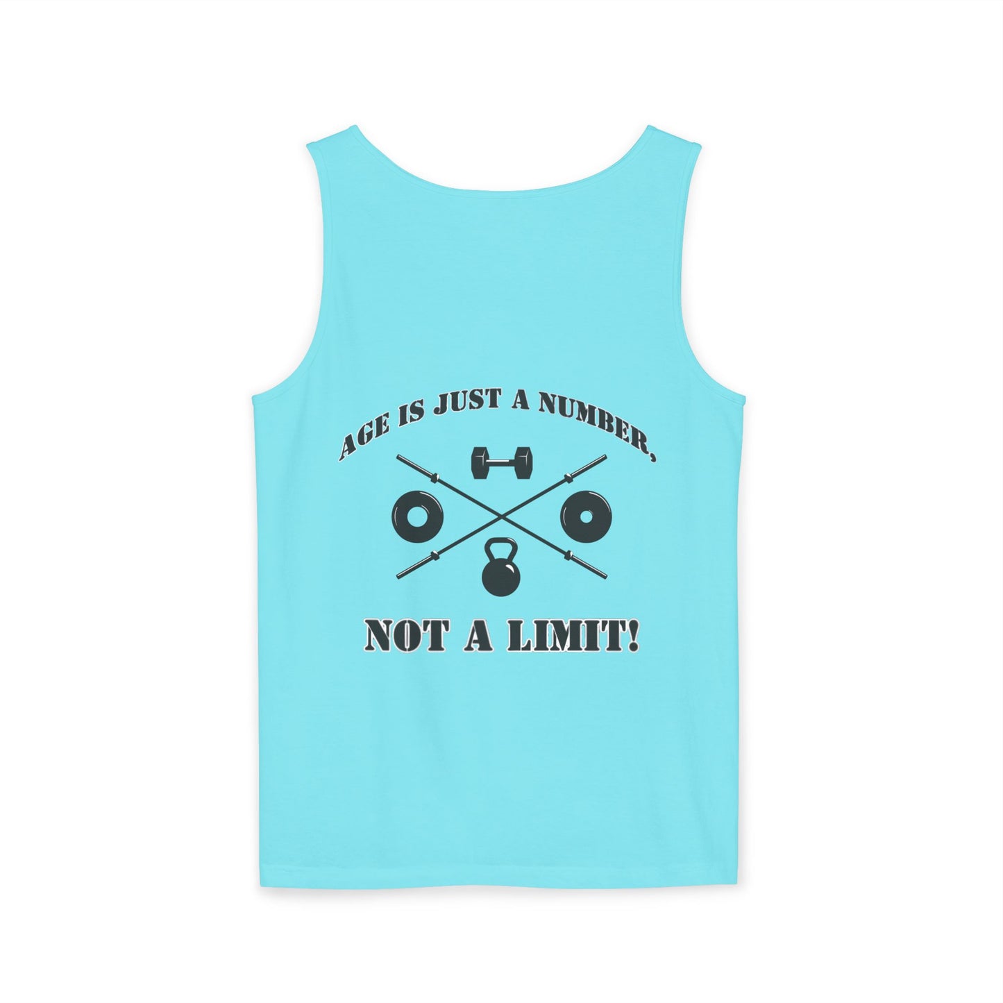 OldGuyzGear "Age is Just a Number, not a Limit" Fitness Tank Top