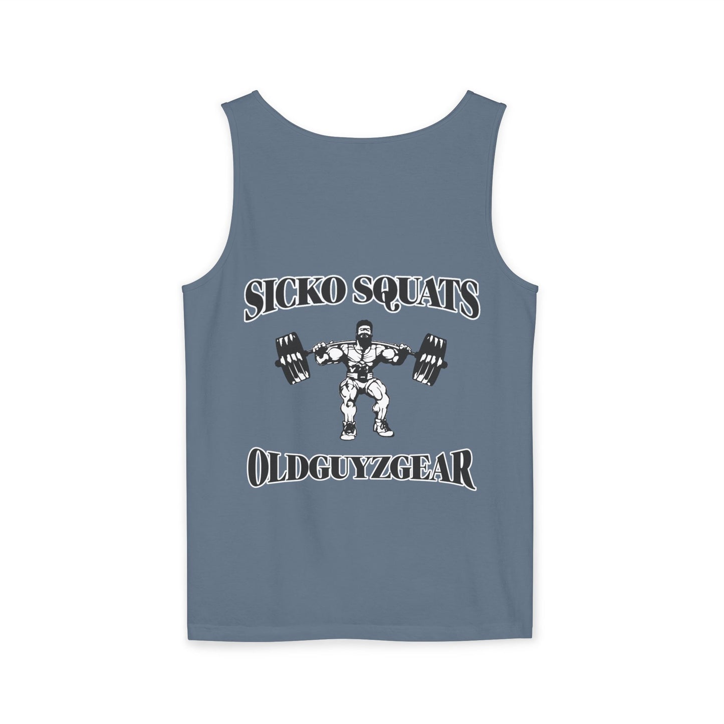 OldGuyzGear "Sicko Squats" Fitness Tank Top