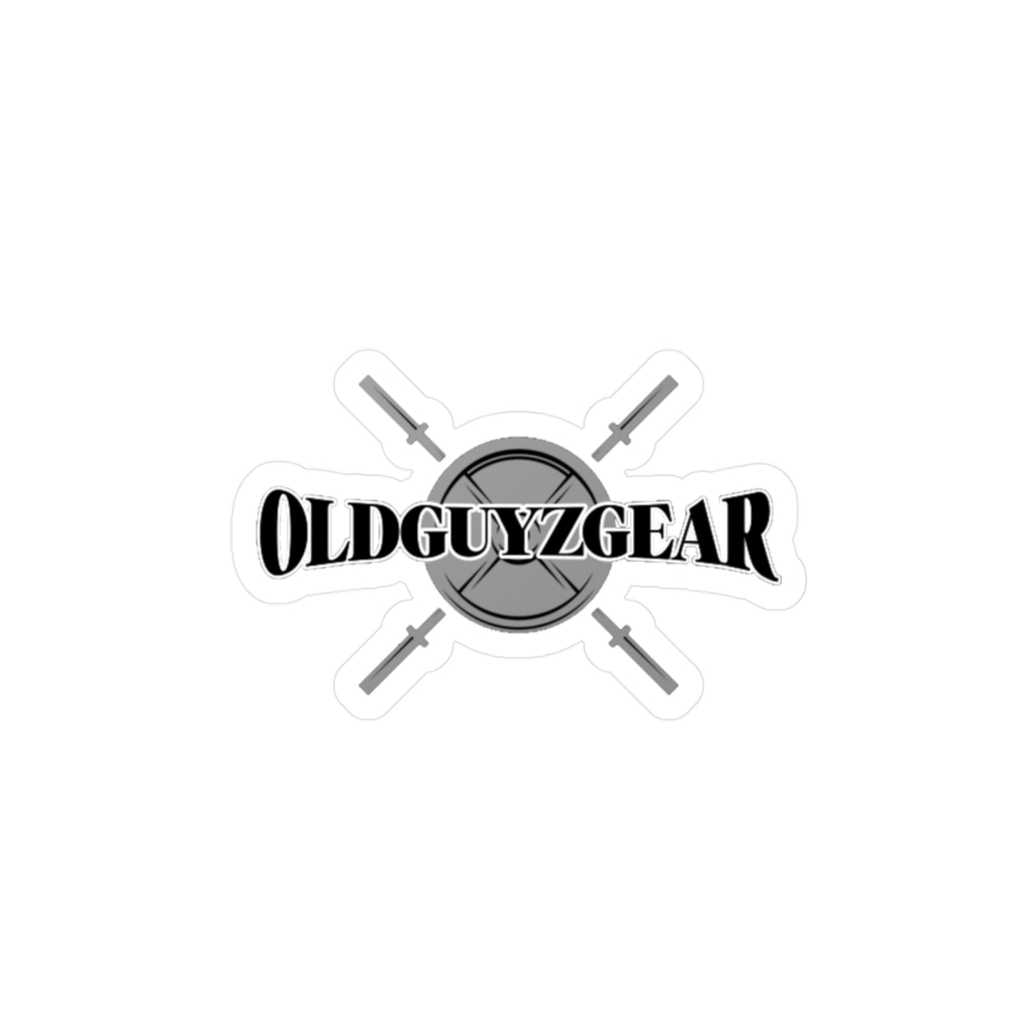 "OGG" Logo Vinyl Decals for Car, Laptop, Wall Art, Gift, Old Guys Gear, Personalize Your Space