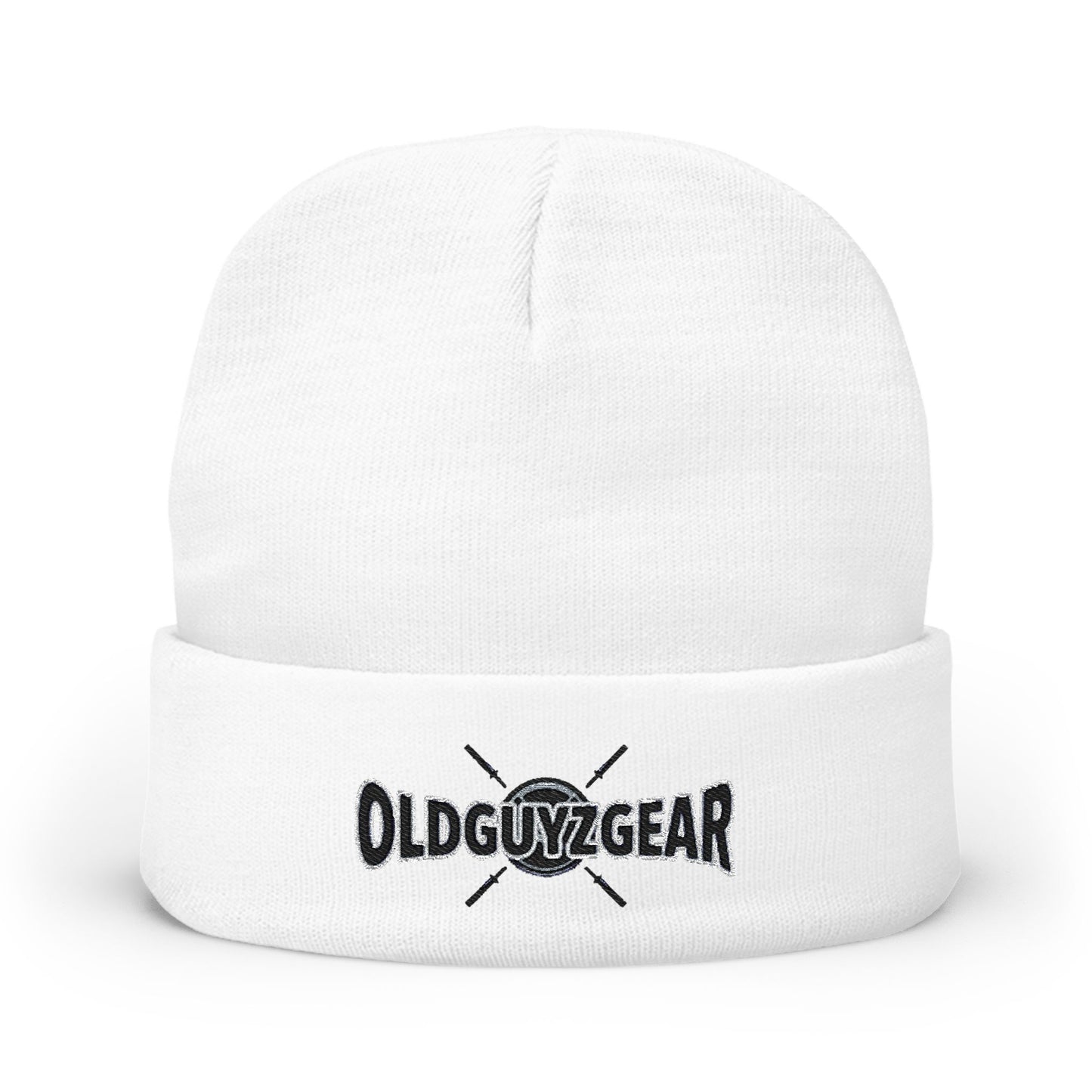 "O.G.G." Stylish Knit Beanie with  Embroidery