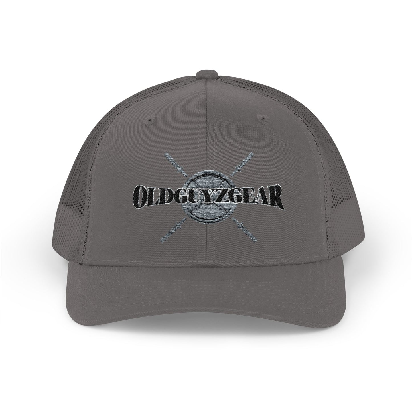 "OGG" Snapback Trucker Hat - Grey plate