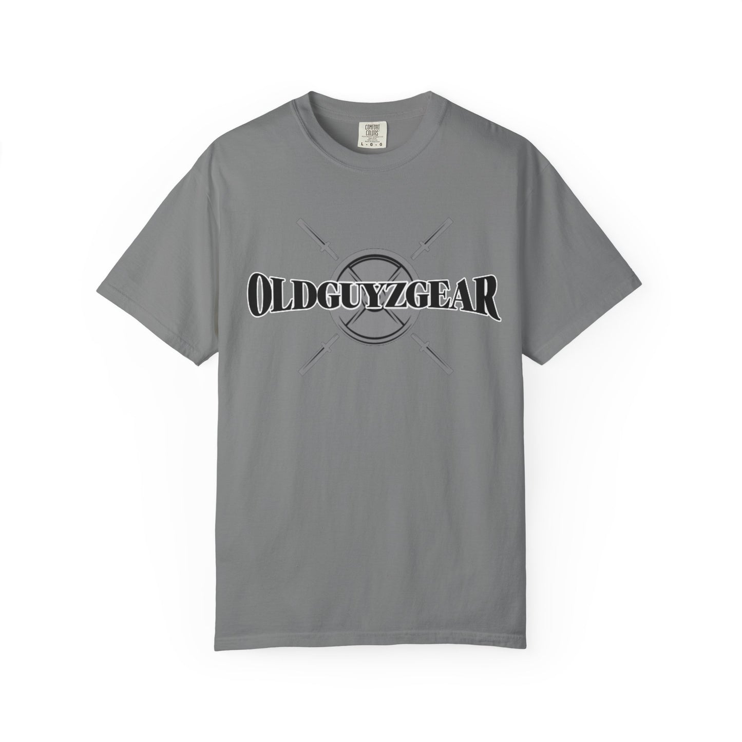 OldGuyzGear Logo  heavy T-Shirt - Fitness Gym Tee