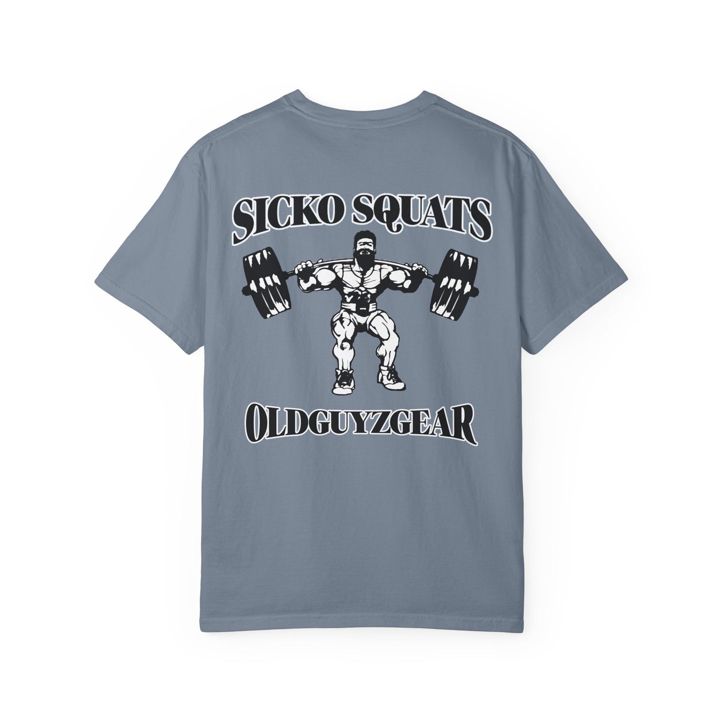 OldGuyzGear "Sicko Squats" T-Shirt — Heavy Tee