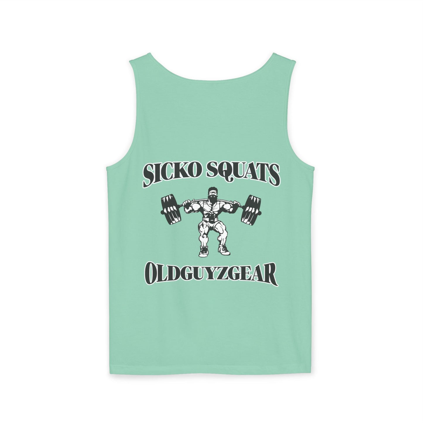 OldGuyzGear "Sicko Squats" Fitness Tank Top