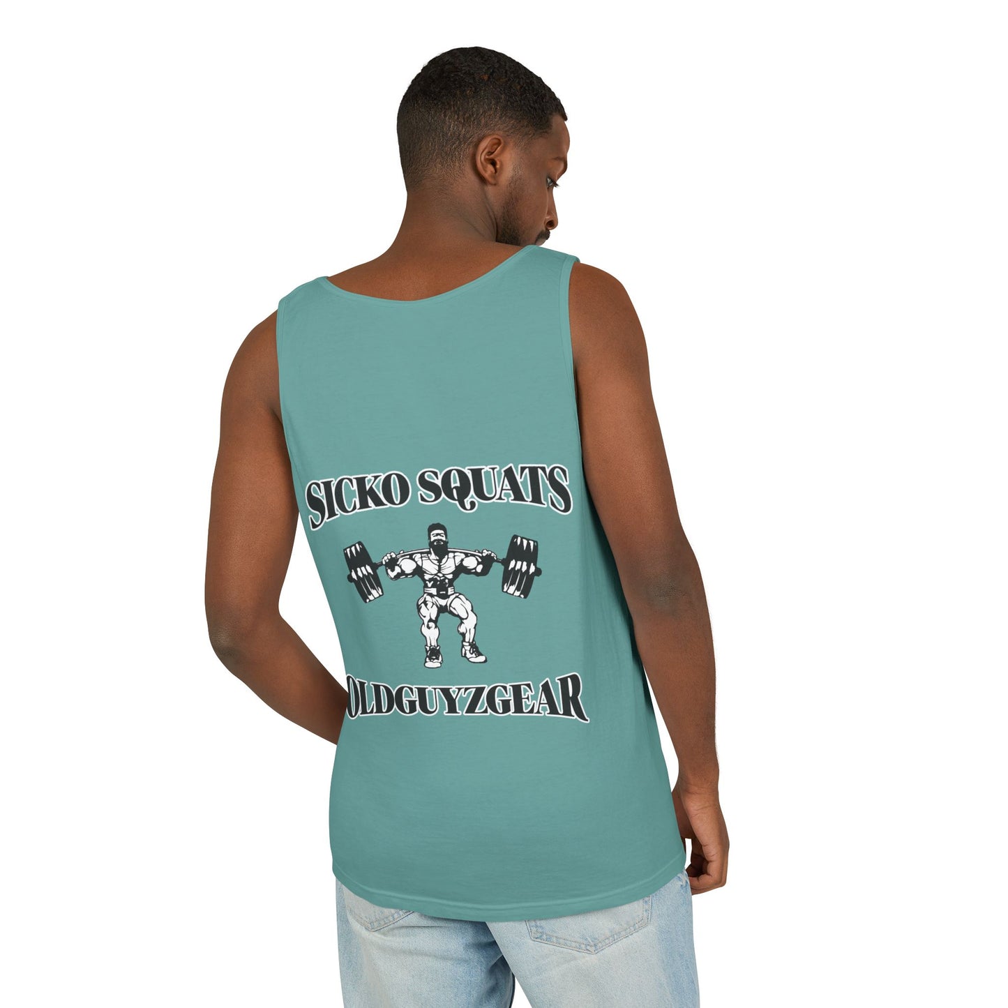 OldGuyzGear "Sicko Squats" Fitness Tank Top