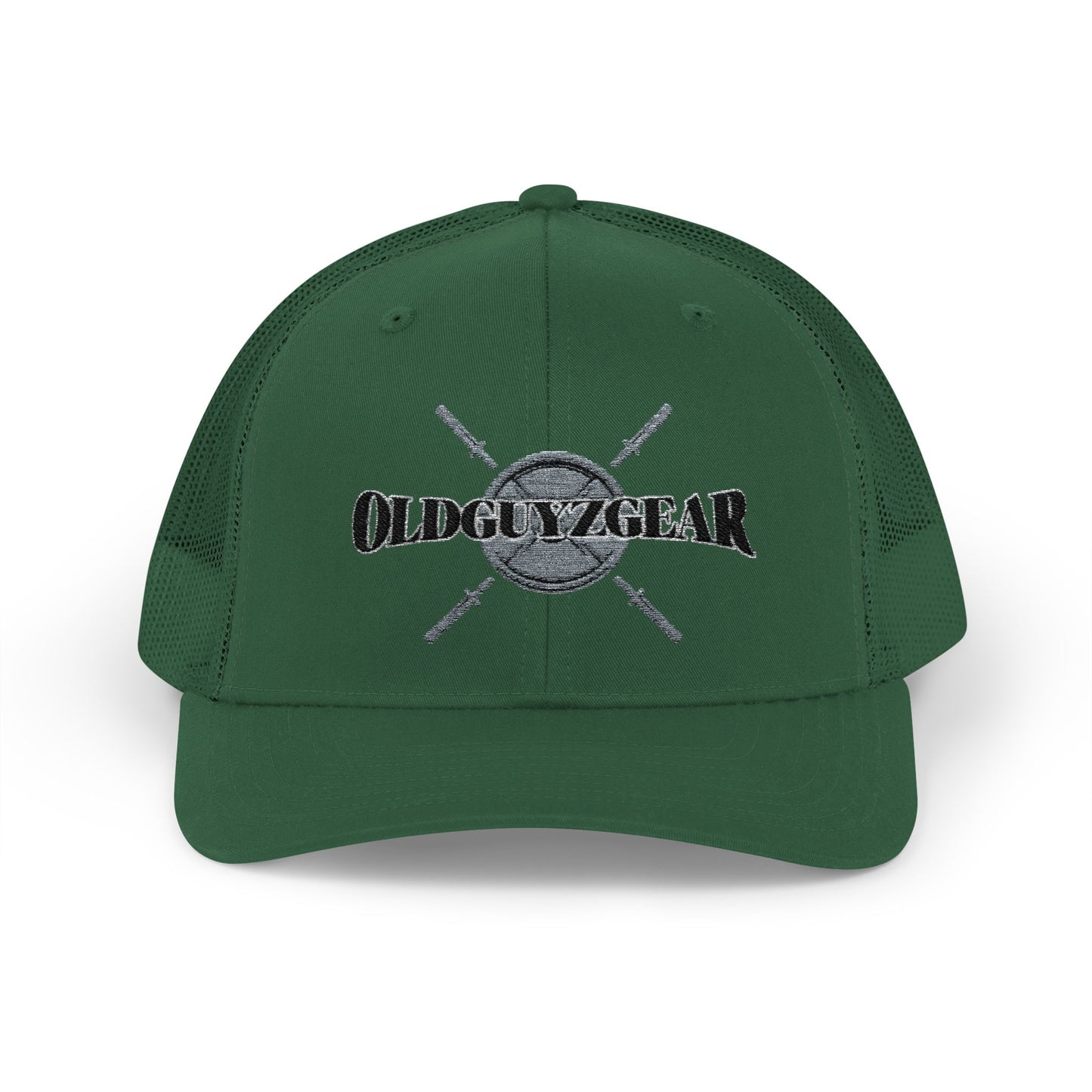 "OGG" Snapback Trucker Hat - Grey plate
