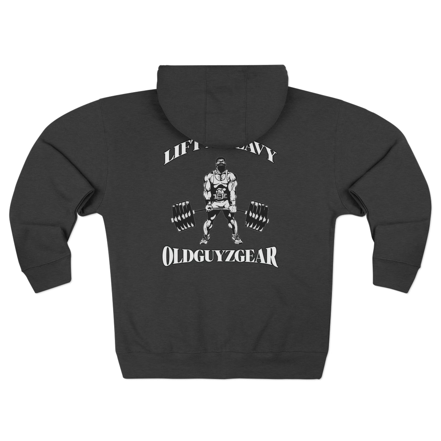 "Lift'N Heavy" Fitness Zip Hoodie 2.0