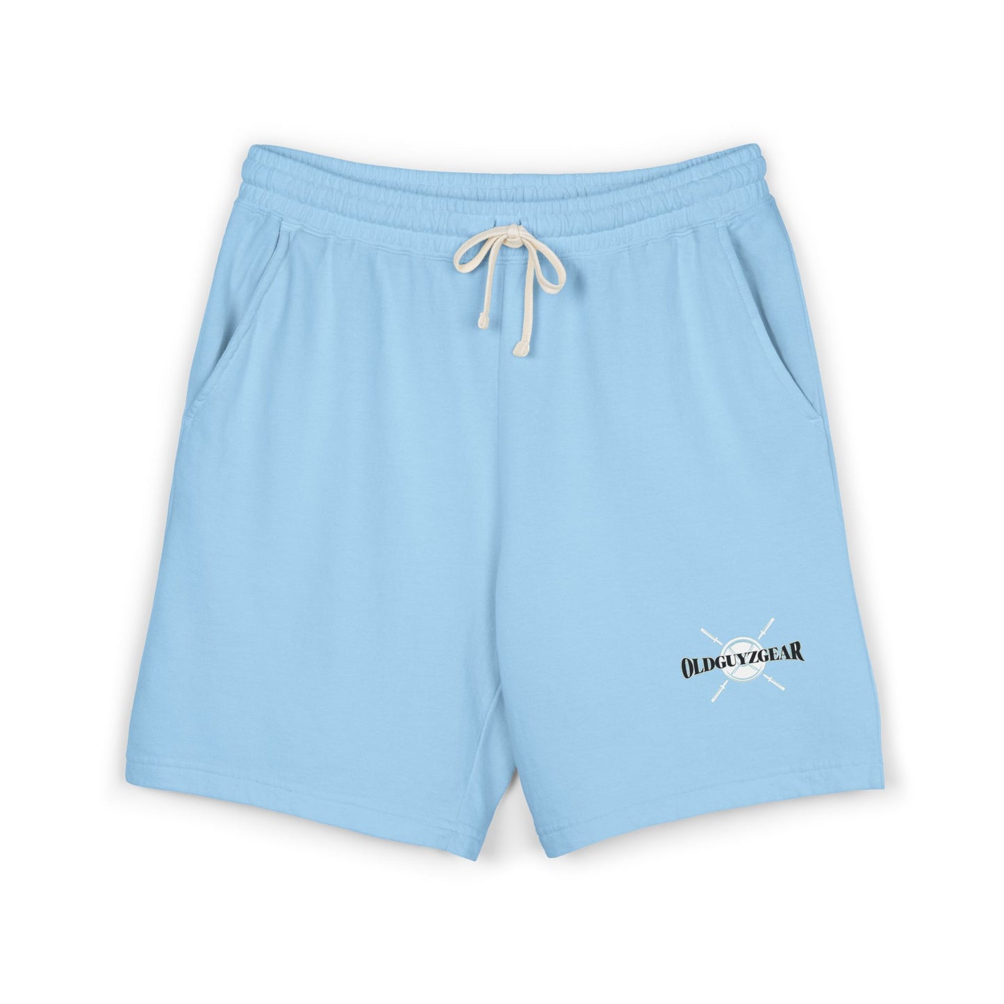 OldGuyzGear logo Lightweight Fleece Sweat Shorts,  Workout Gear,