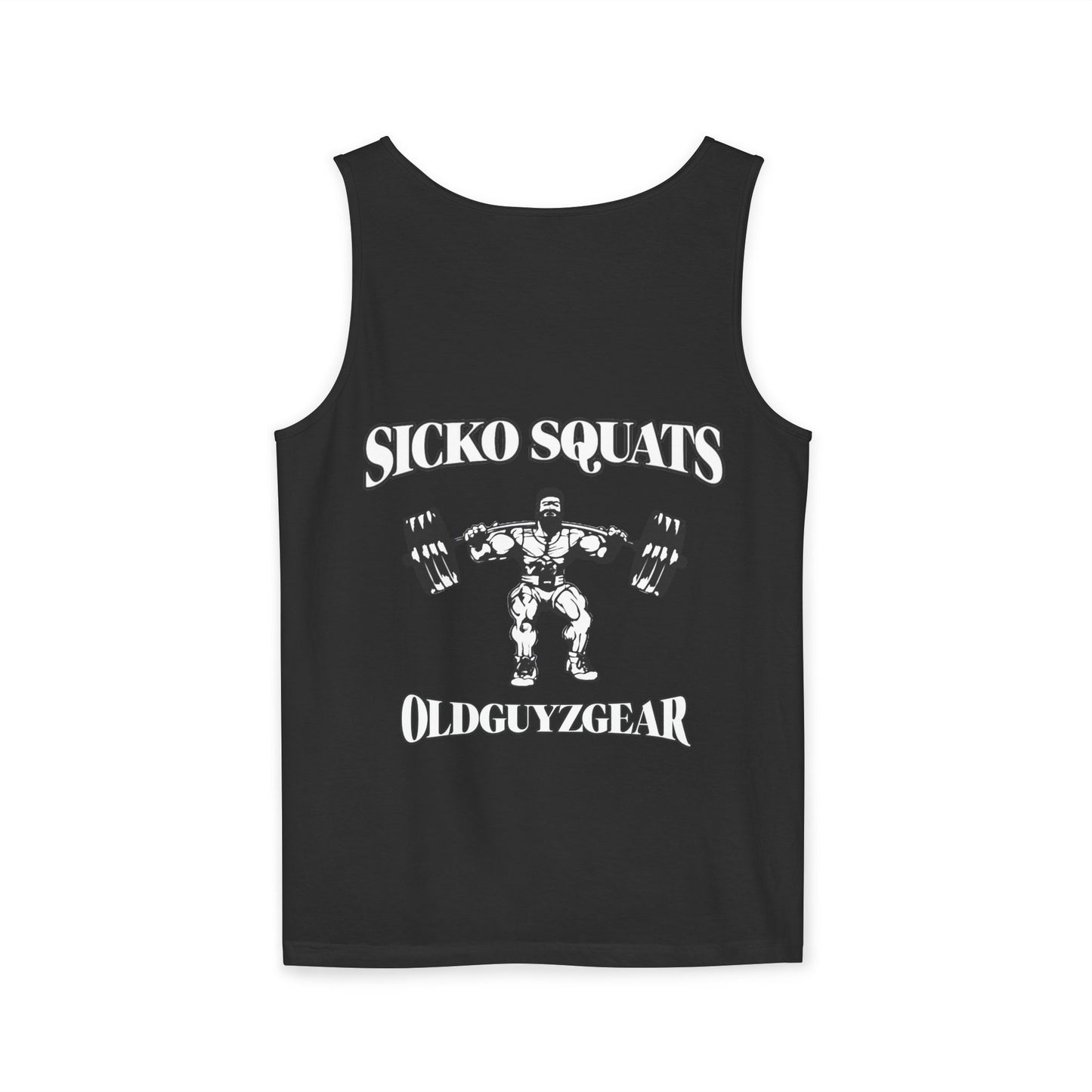 OldGuyzGear "Sicko Squats" Fitness Tank Top