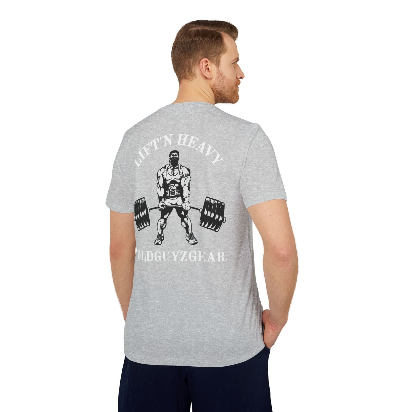 "Lift'n Heavy" Adidas Unisex Sport T-shirt