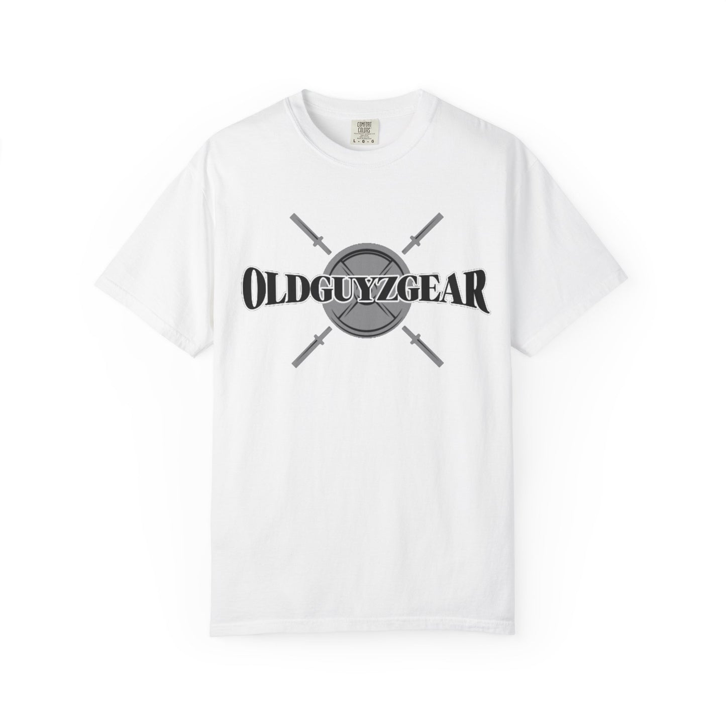 OldGuyzGear Logo  heavy T-Shirt - Fitness Gym Tee