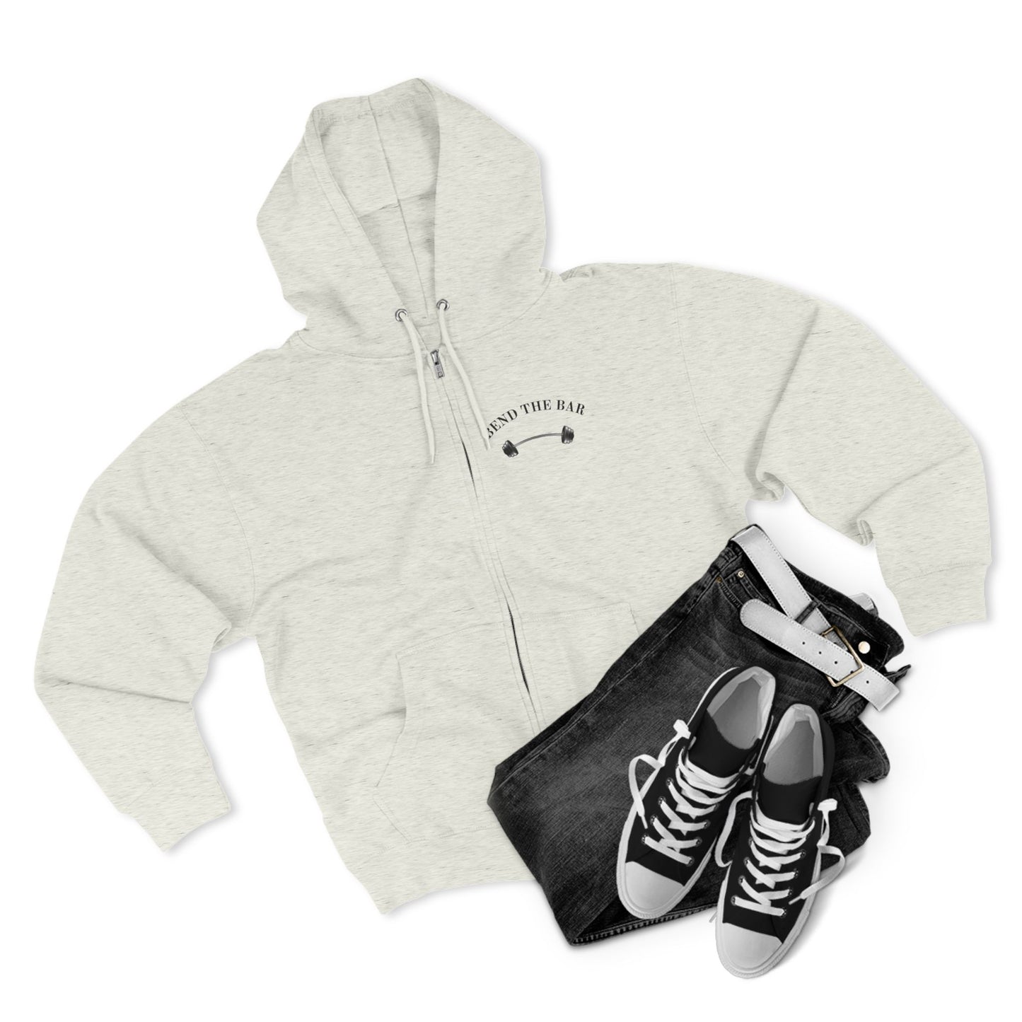 "Lift'N Heavy" Fitness Zip Hoodie 2.0