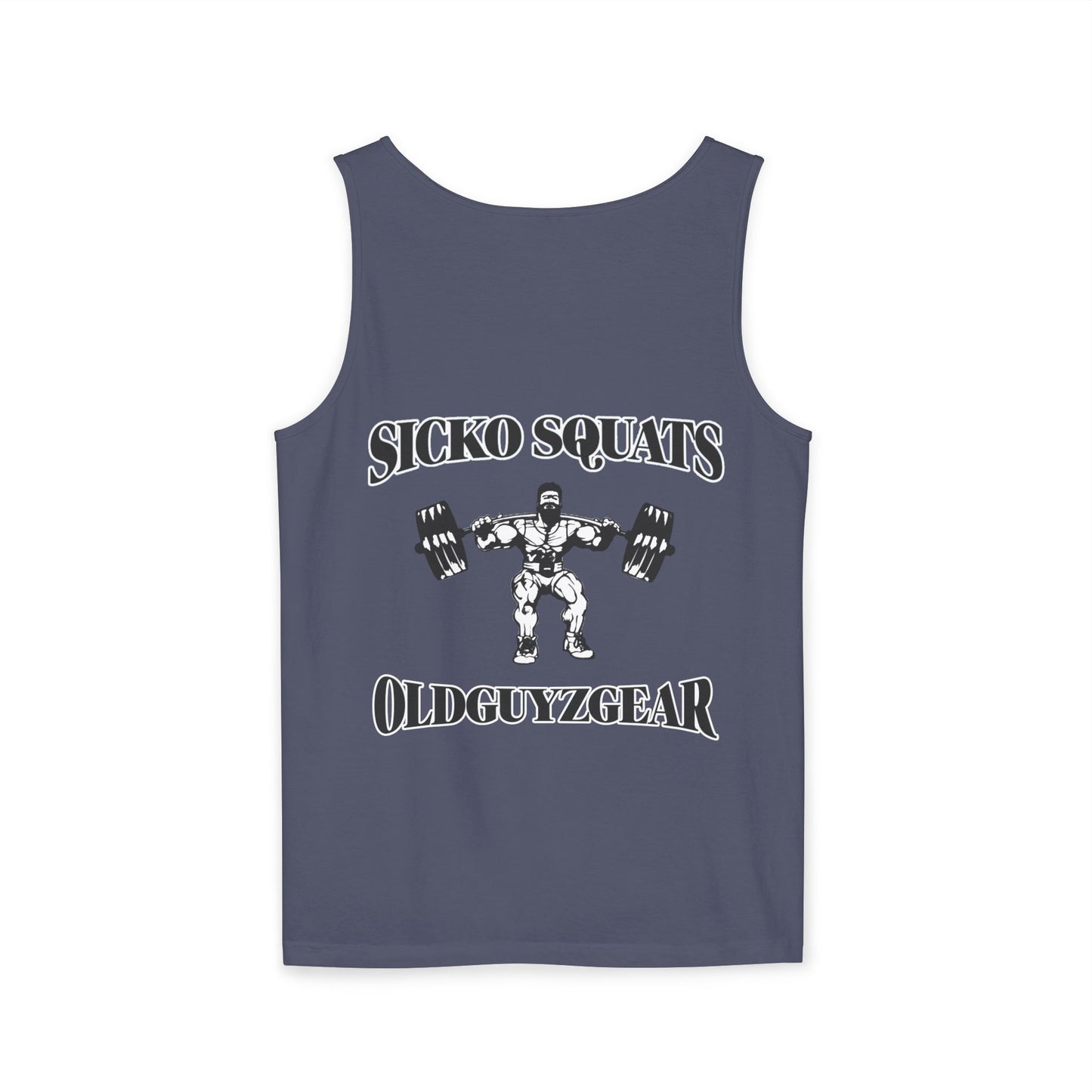 OldGuyzGear "Sicko Squats" Fitness Tank Top