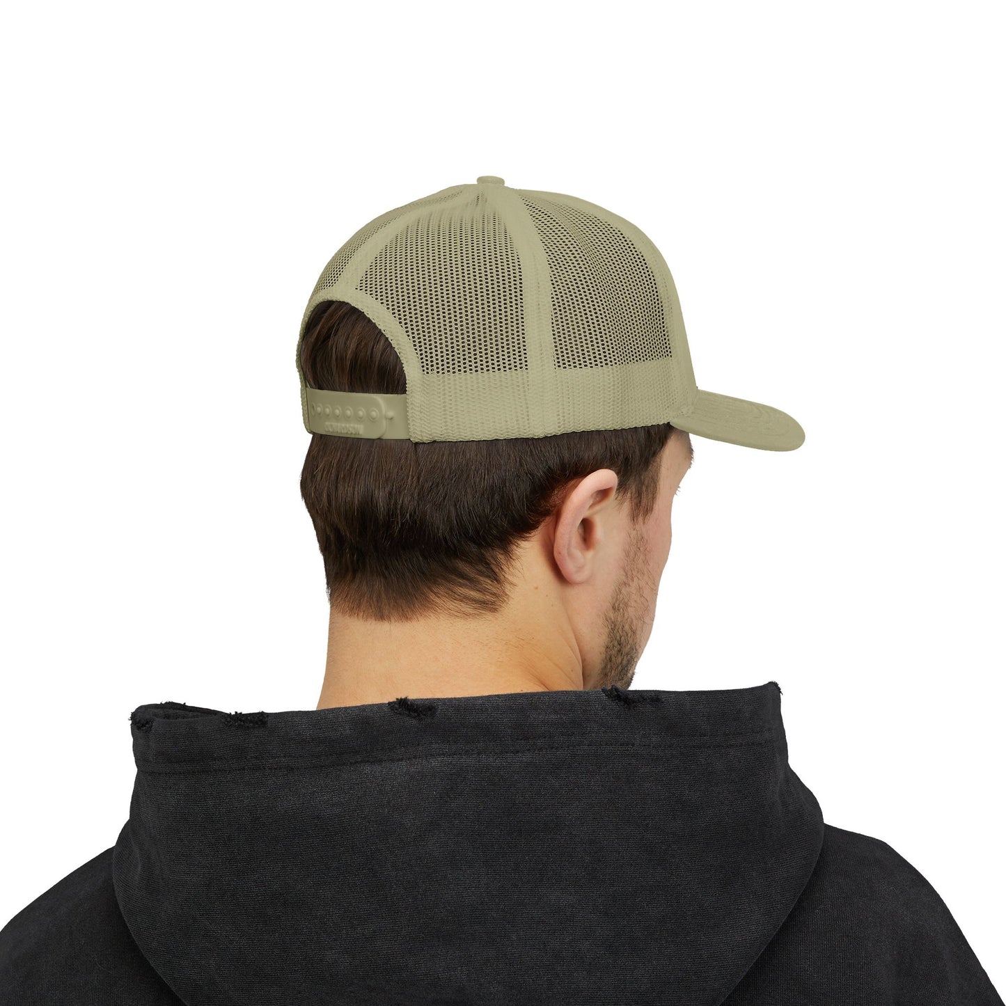 "OGG" Snapback Trucker Hat - Grey plate