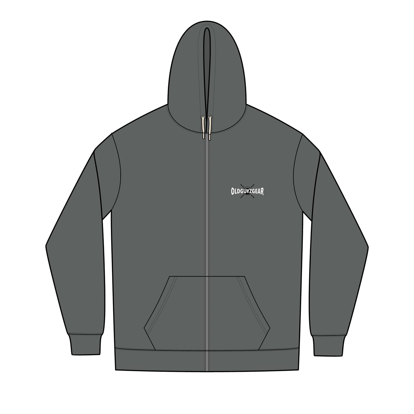 "Lift'N Heavy" Men's Fitness Full-Zip Hoodie 2.1