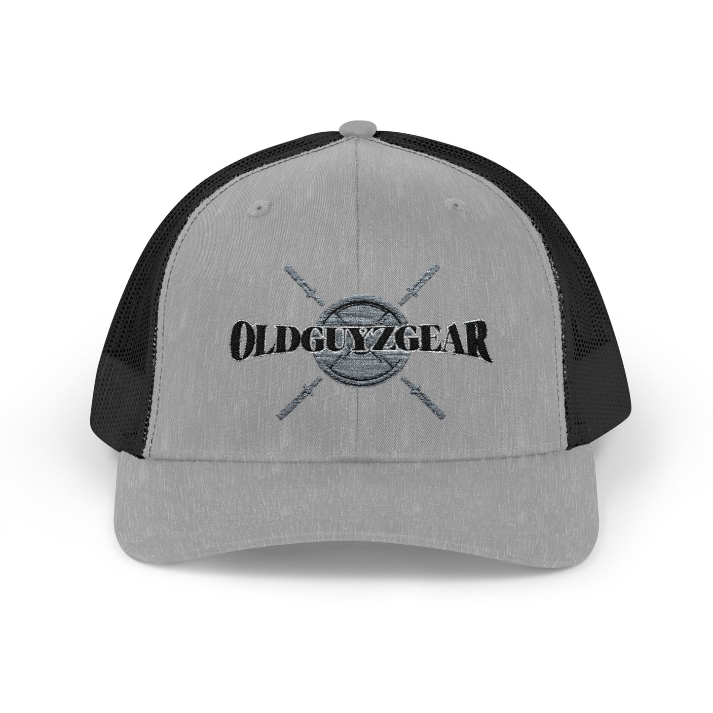"OGG" Snapback Trucker Hat - Grey plate
