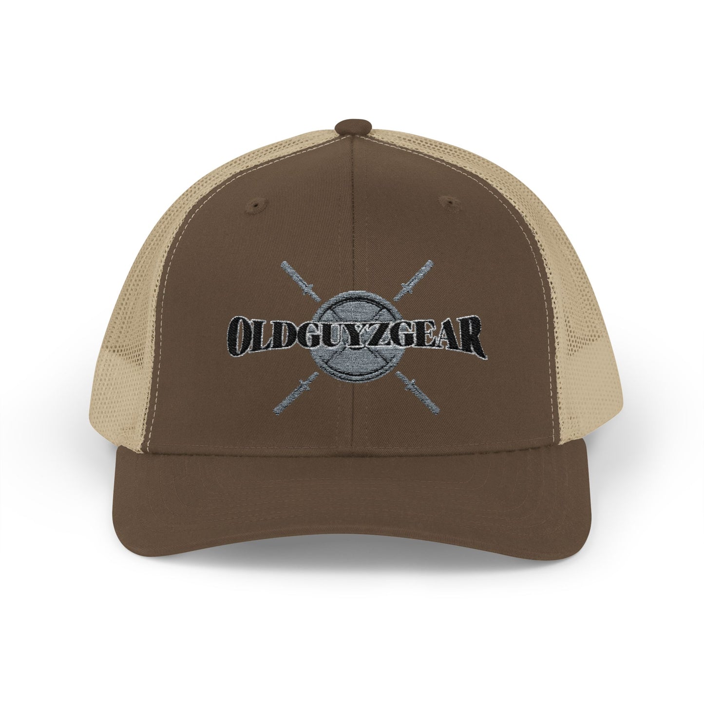 "OGG" Snapback Trucker Hat - Grey plate