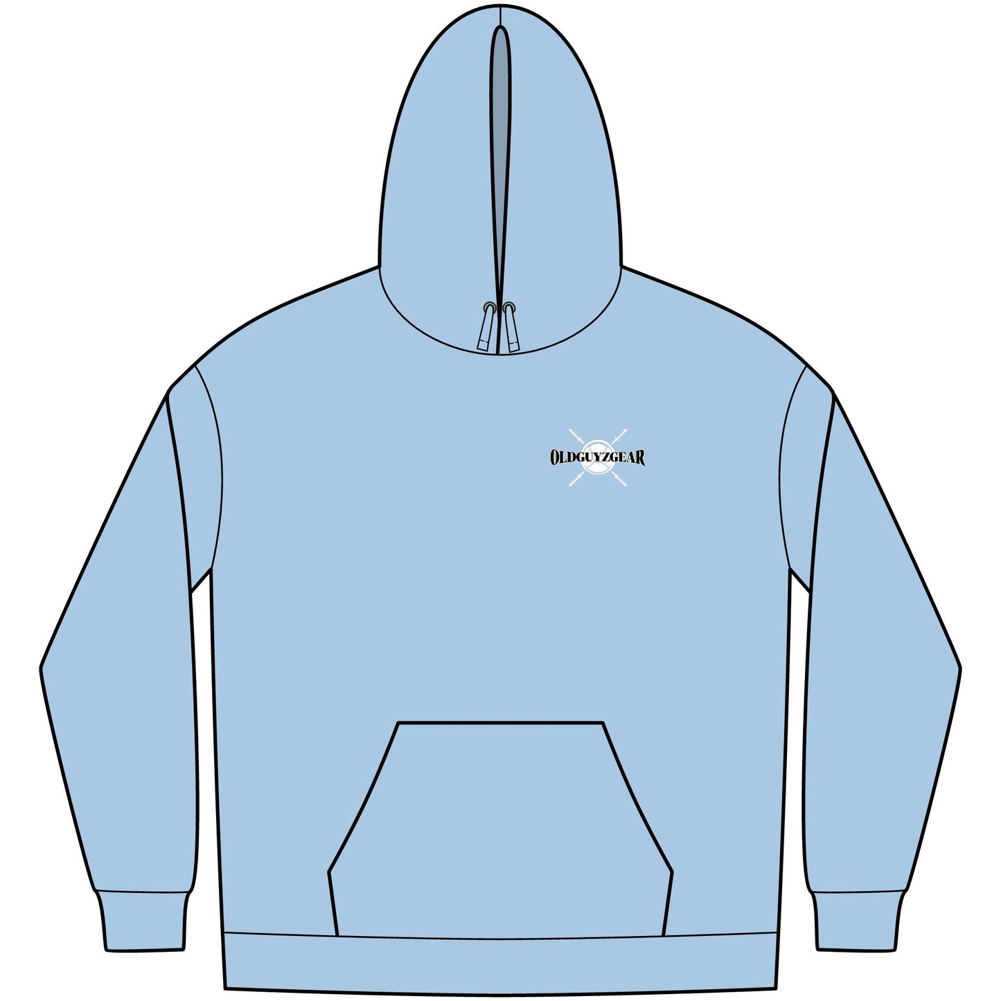 OldGuyzGear "Bangin' Bells" Men's Fleece Pull Over Hoodie
