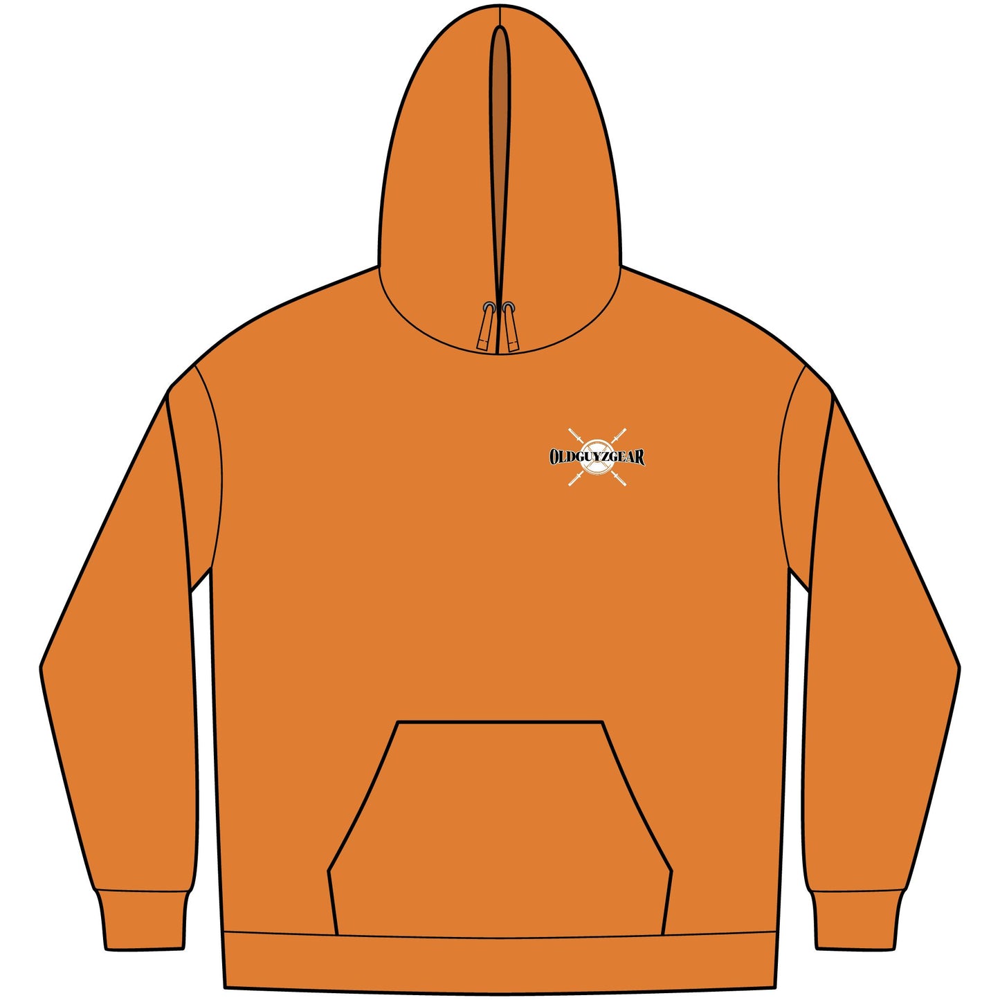 OldGuyzGear "Bangin' Bells" Men's Fleece Pull Over Hoodie