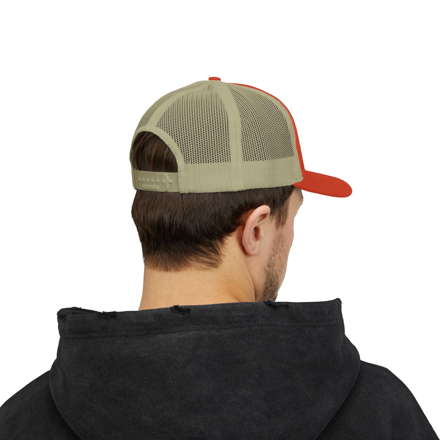 "OGG" Snapback Trucker Hat - Grey plate