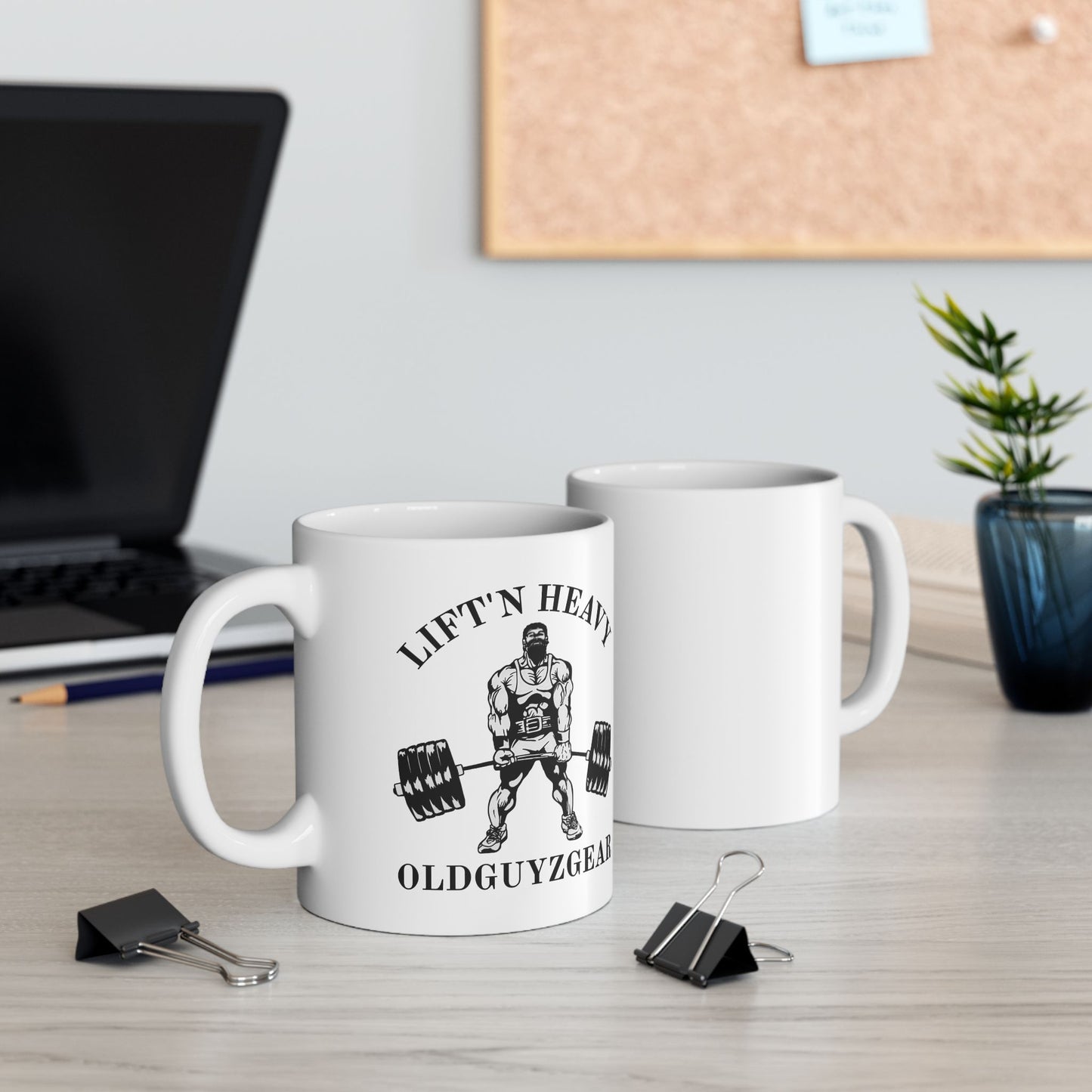 "Lift'n Heavy" Ceramic Mug