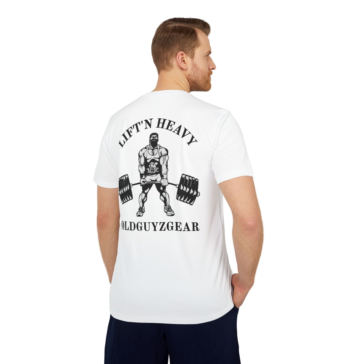 "Lift'n Heavy" Adidas Unisex Sport T-shirt