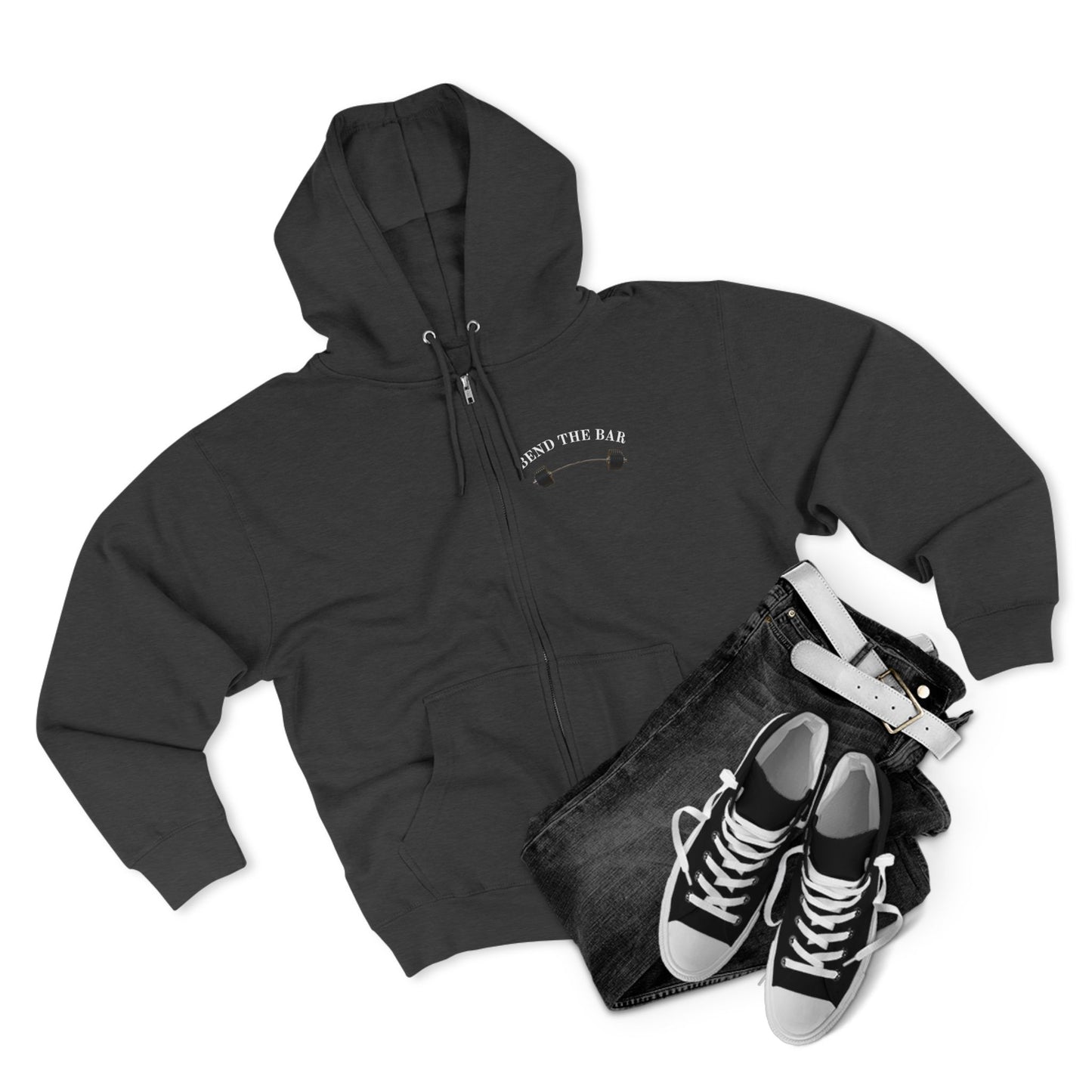 "Lift'N Heavy" Fitness Zip Hoodie 2.0