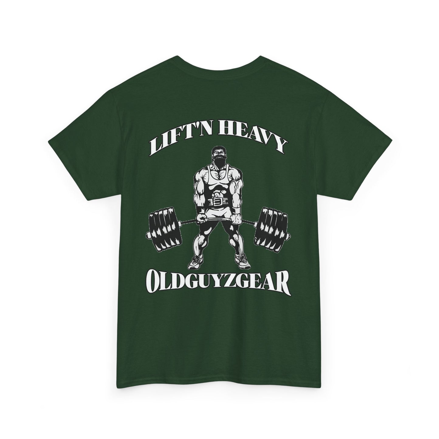 "Lift'n Heavy"-Cotton Gym T-Shirt for Fitness Enthusiasts