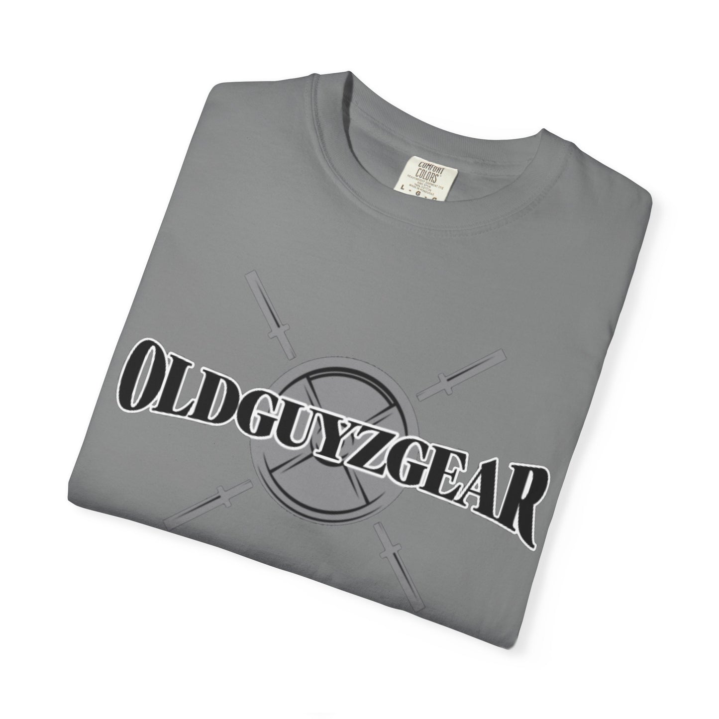 OldGuyzGear Logo  heavy T-Shirt - Fitness Gym Tee