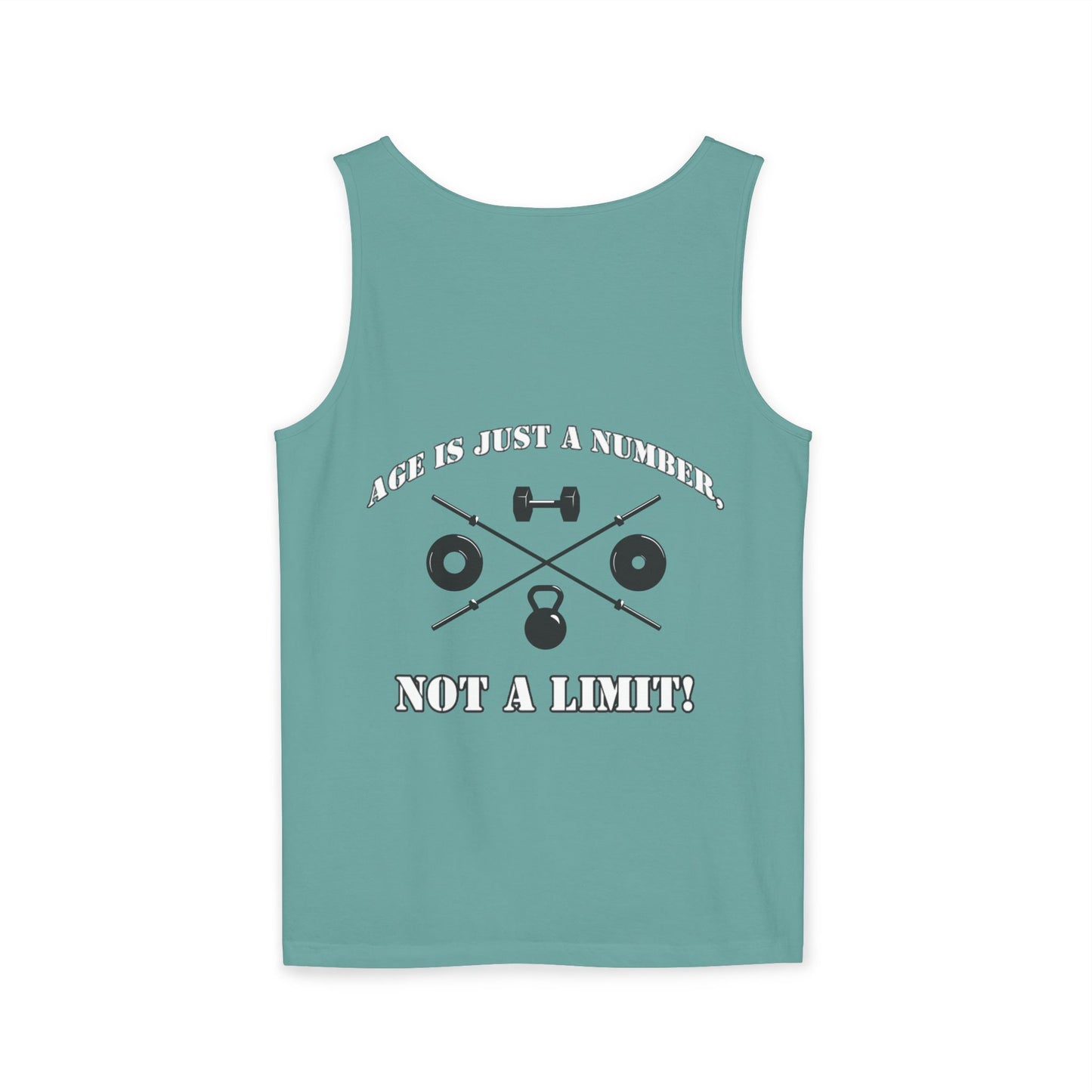 OldGuyzGear "Age is Just a Number, not a Limit" Fitness Tank Top