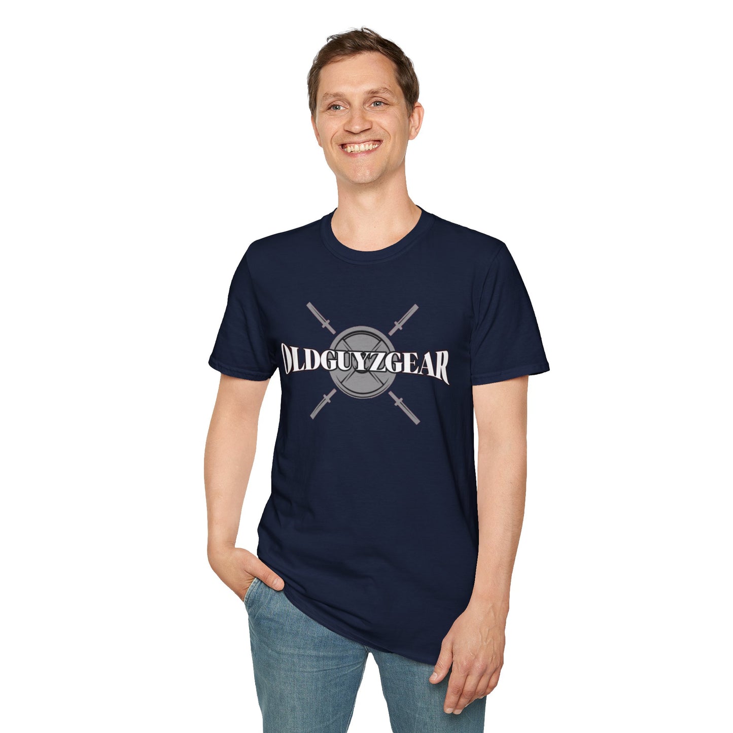 OldGuyzGear Logo Fitness T-Shirt