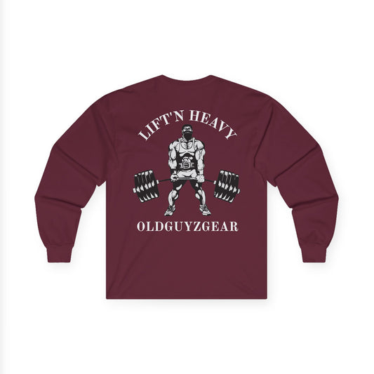 "Lift'n Heavy" Unisex Ultra Cotton Long Sleeve Tee