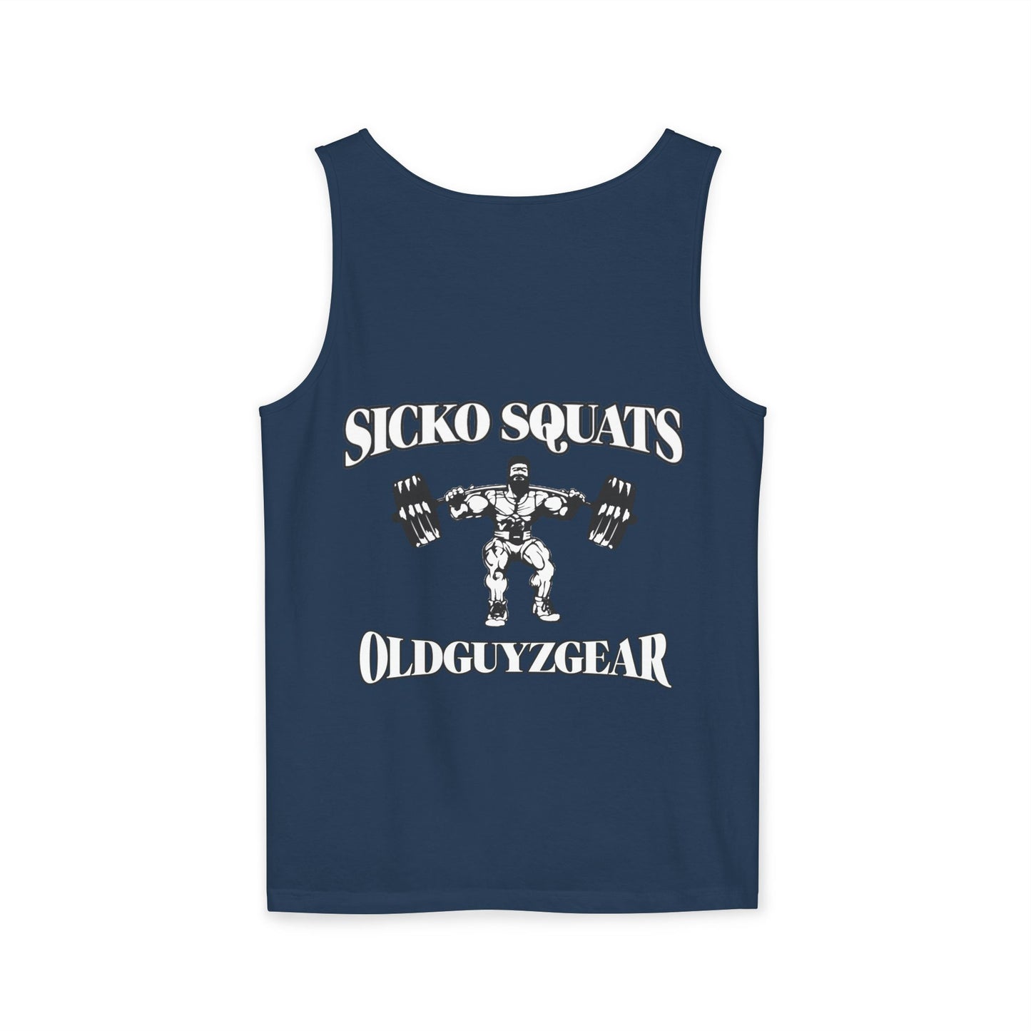 OldGuyzGear "Sicko Squats" Fitness Tank Top
