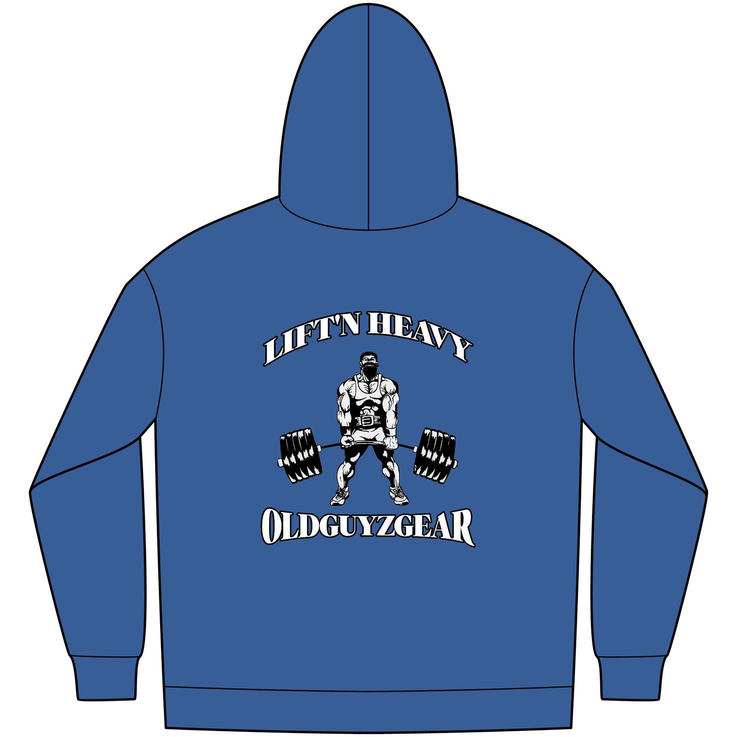 "Lift'n Heavy" Men's Fitness Hoodie