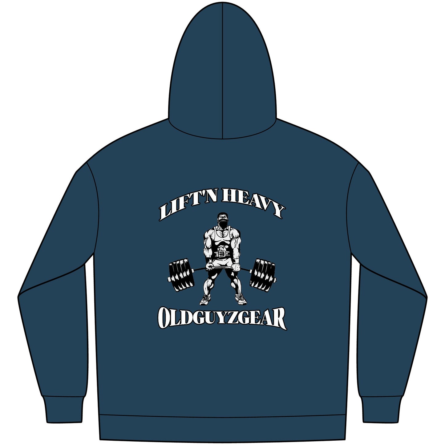 "Lift'n Heavy" Men's Fitness Hoodie