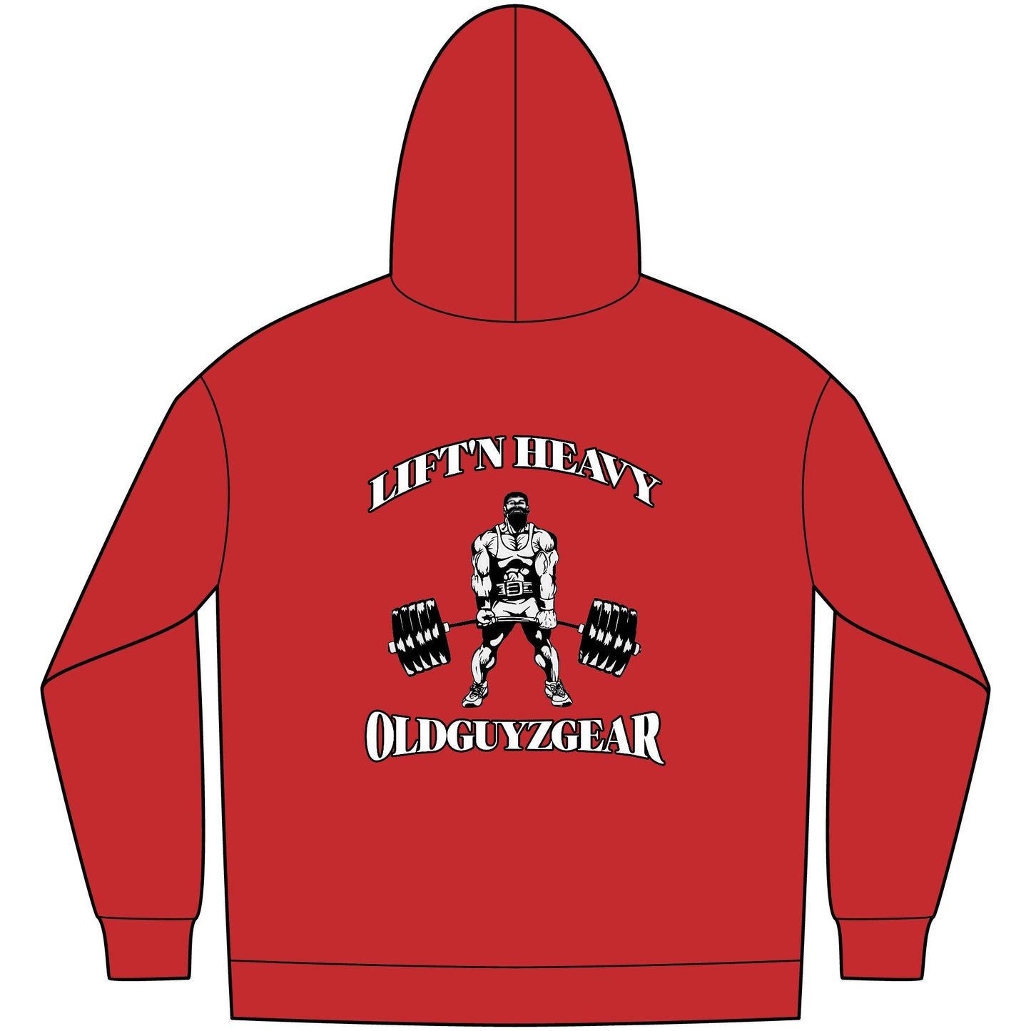 "Lift'n Heavy" Men's Fitness Hoodie