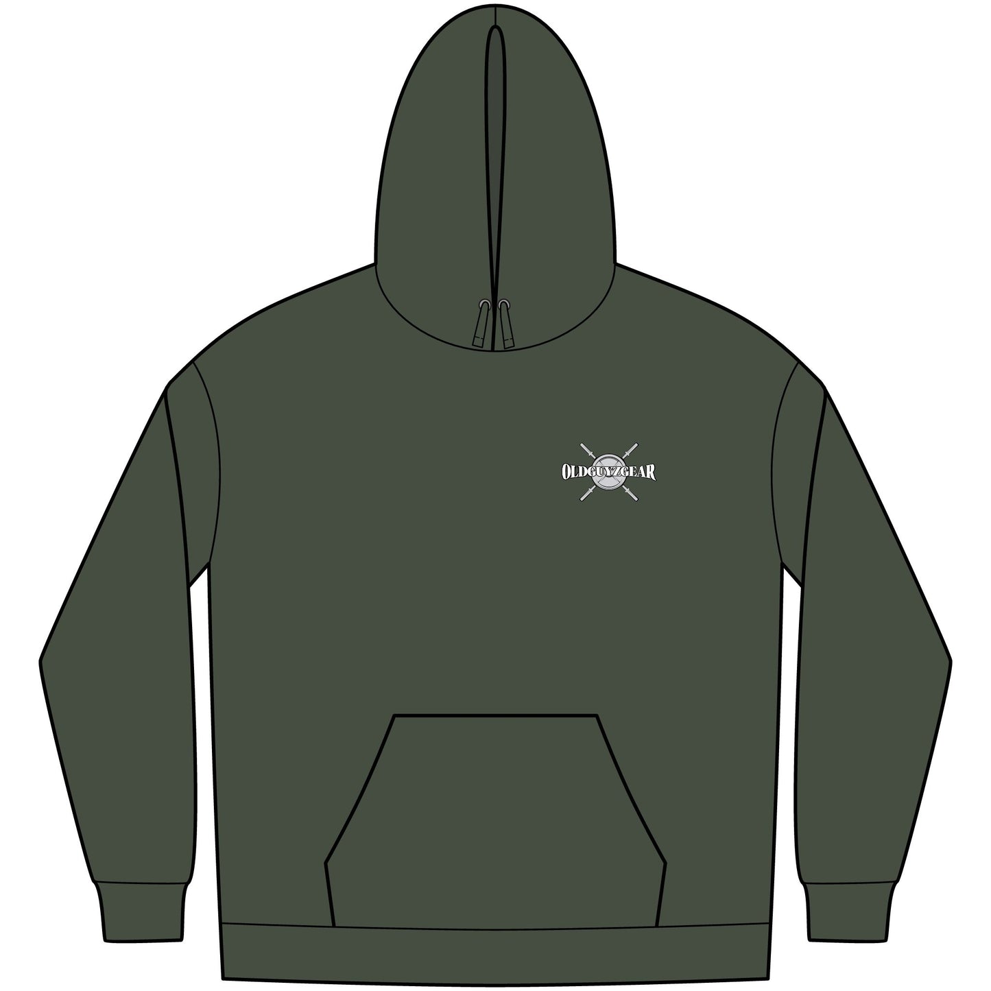 "Lift'n Heavy" Men's Fleece Pull Over Hoodie