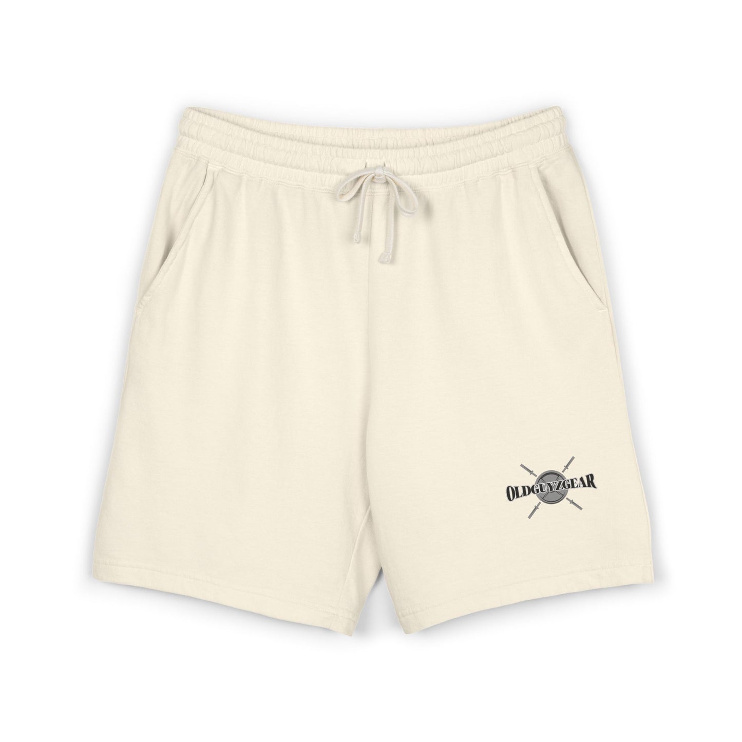 OldGuyzGear logo Lightweight Fleece Sweat Shorts,  Workout Gear,