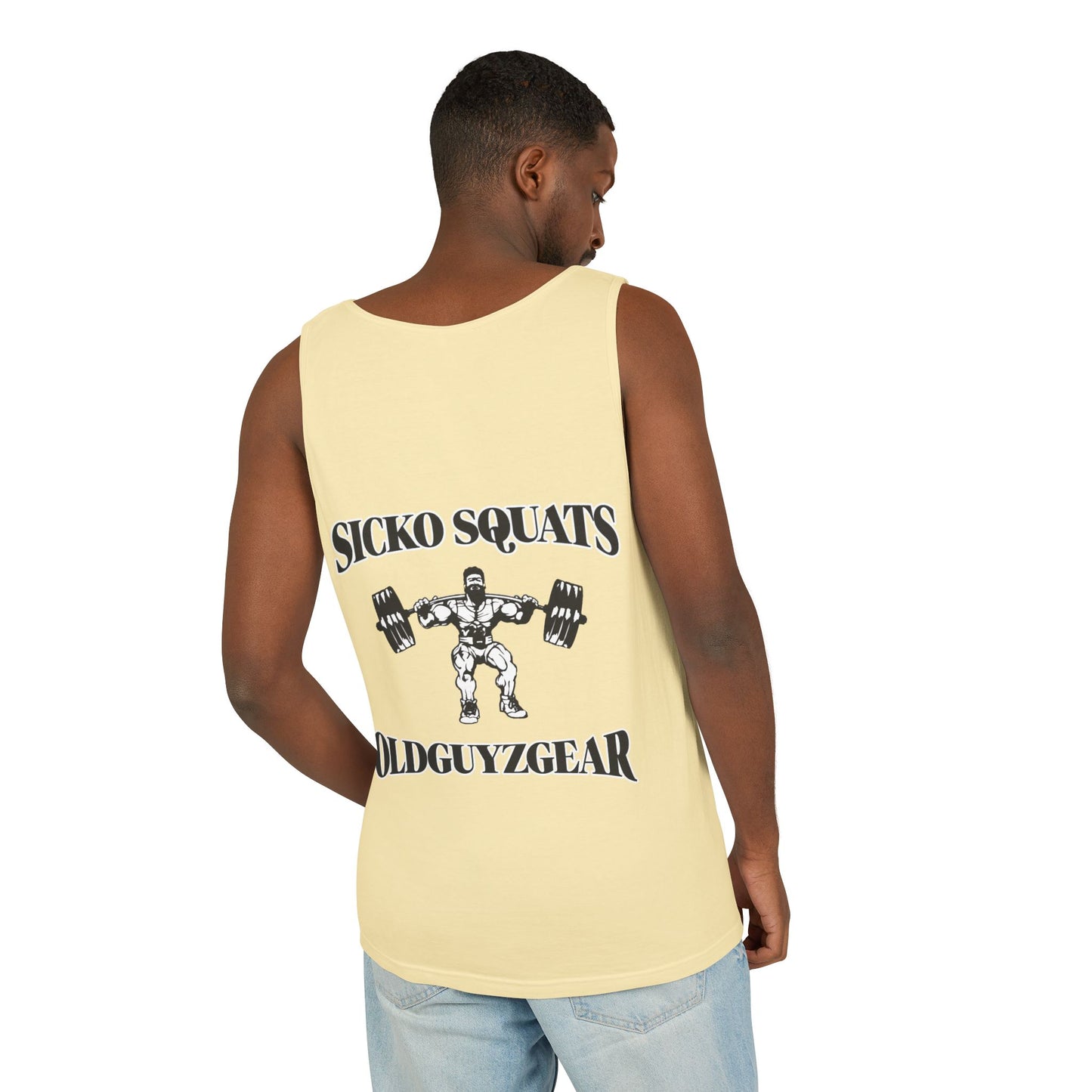 OldGuyzGear "Sicko Squats" Fitness Tank Top