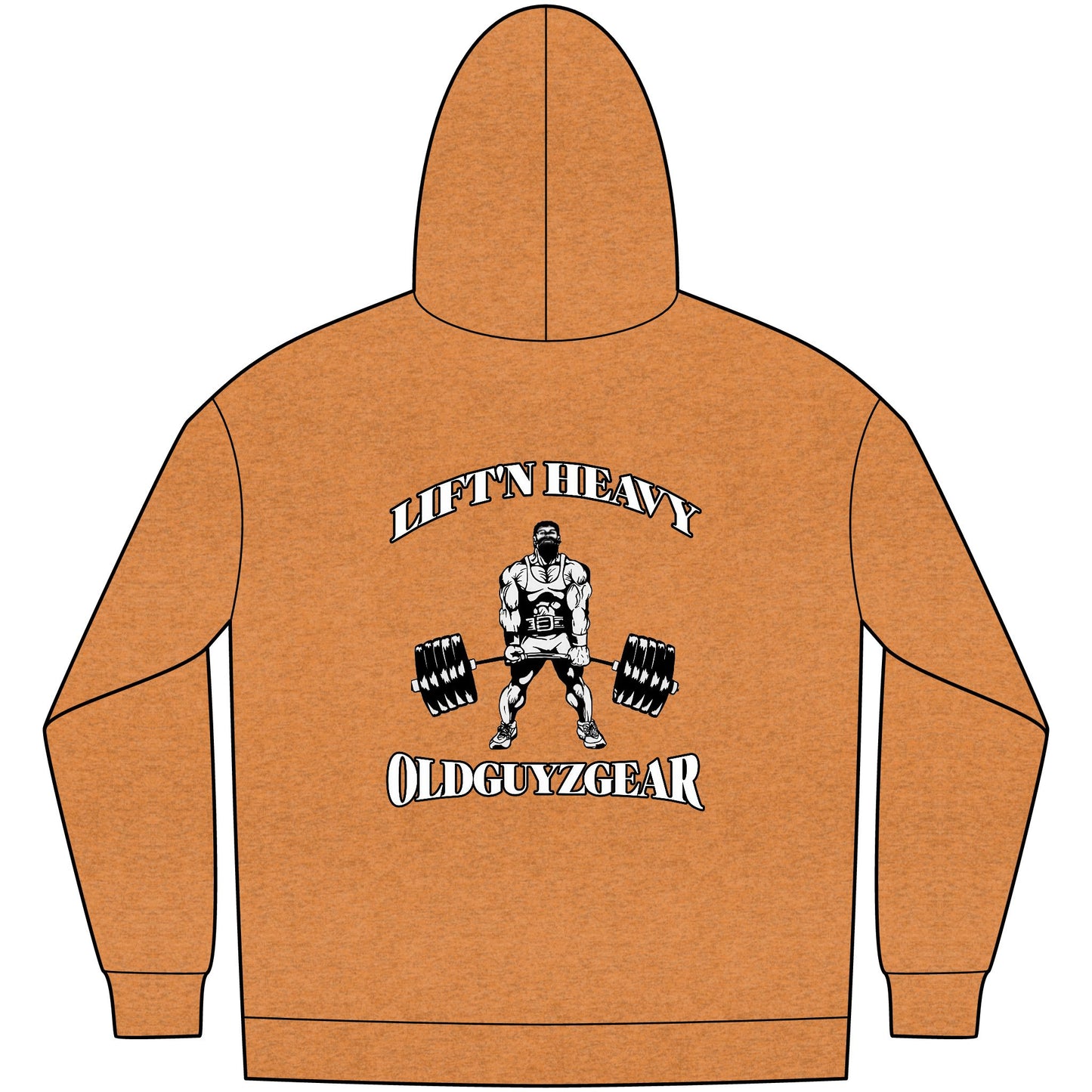 "Lift'n Heavy" Men's Fitness Hoodie